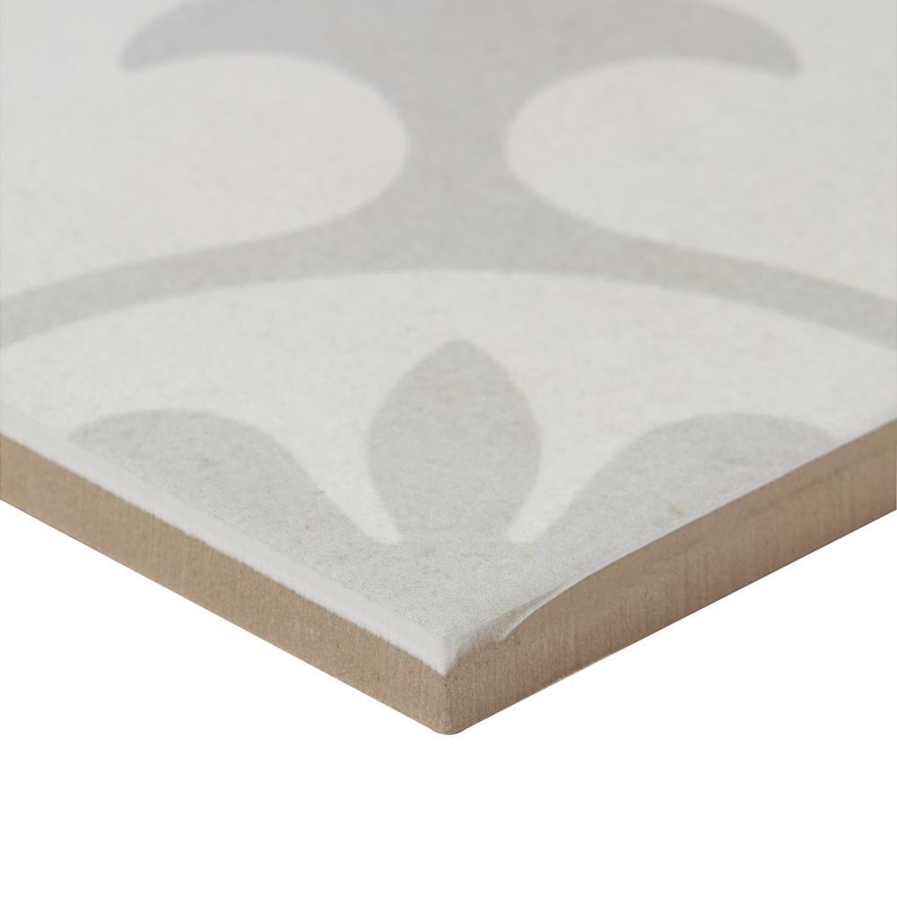 Plumeria 9" x 9" Porcelain Field Tile (10.65 sq. ft./ Case)