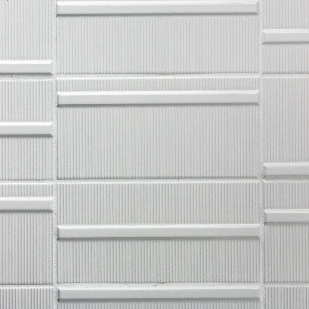 Index 4" x 8" Polished Ceramic Subway Wall Tile (10.76 Sq. Ft. / Case)