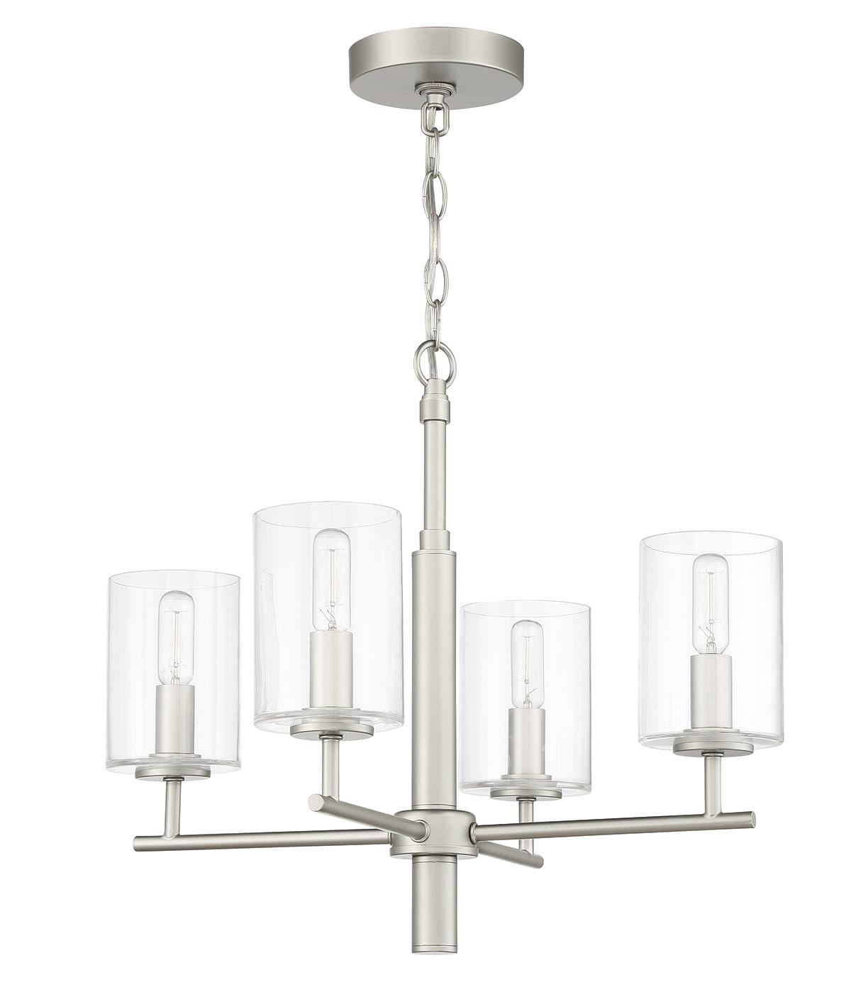 Craftmade Lighting Hailie 4 - Light Chandelier in  Satin Nickel