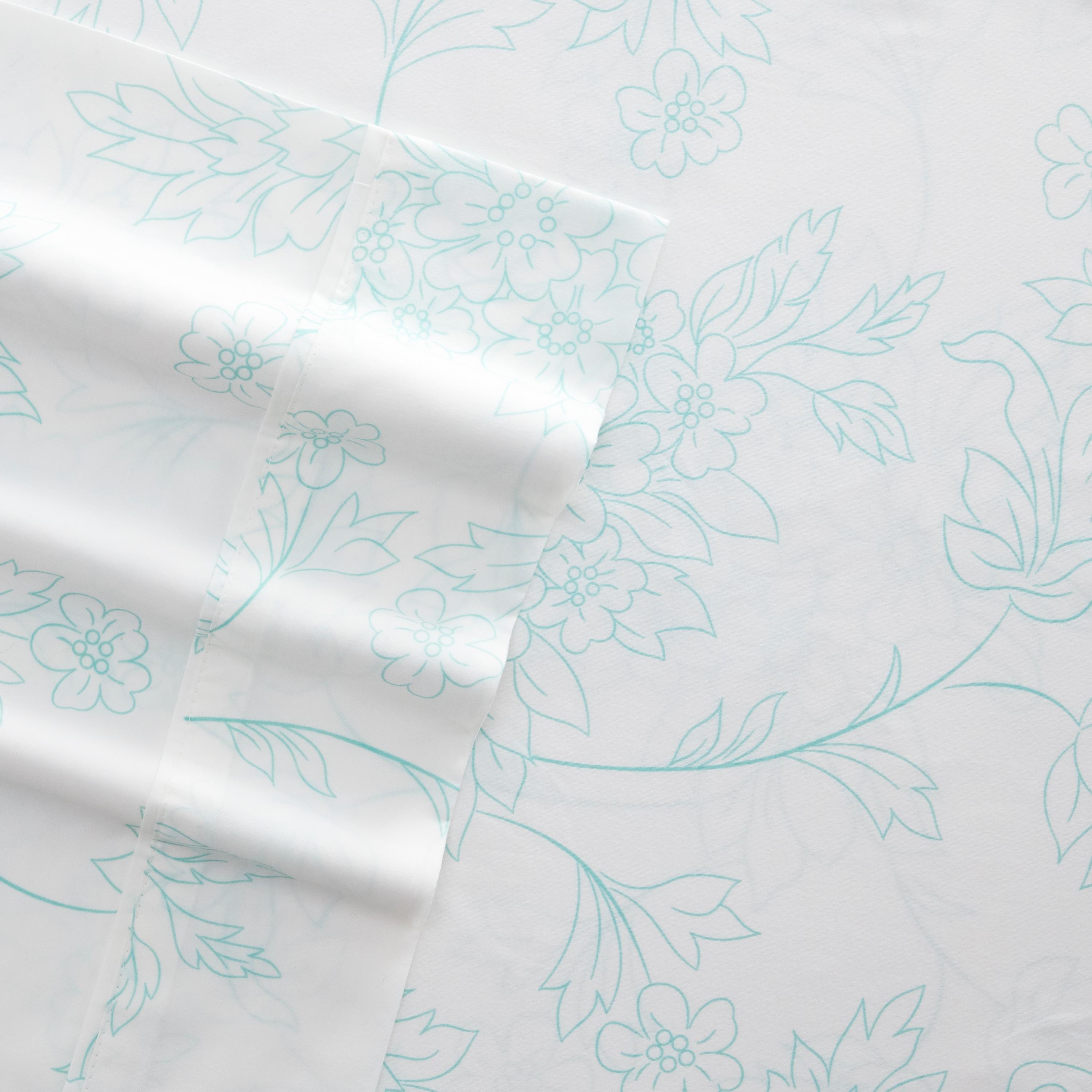 Becky Cameron Microfiber Floral Sheet Set