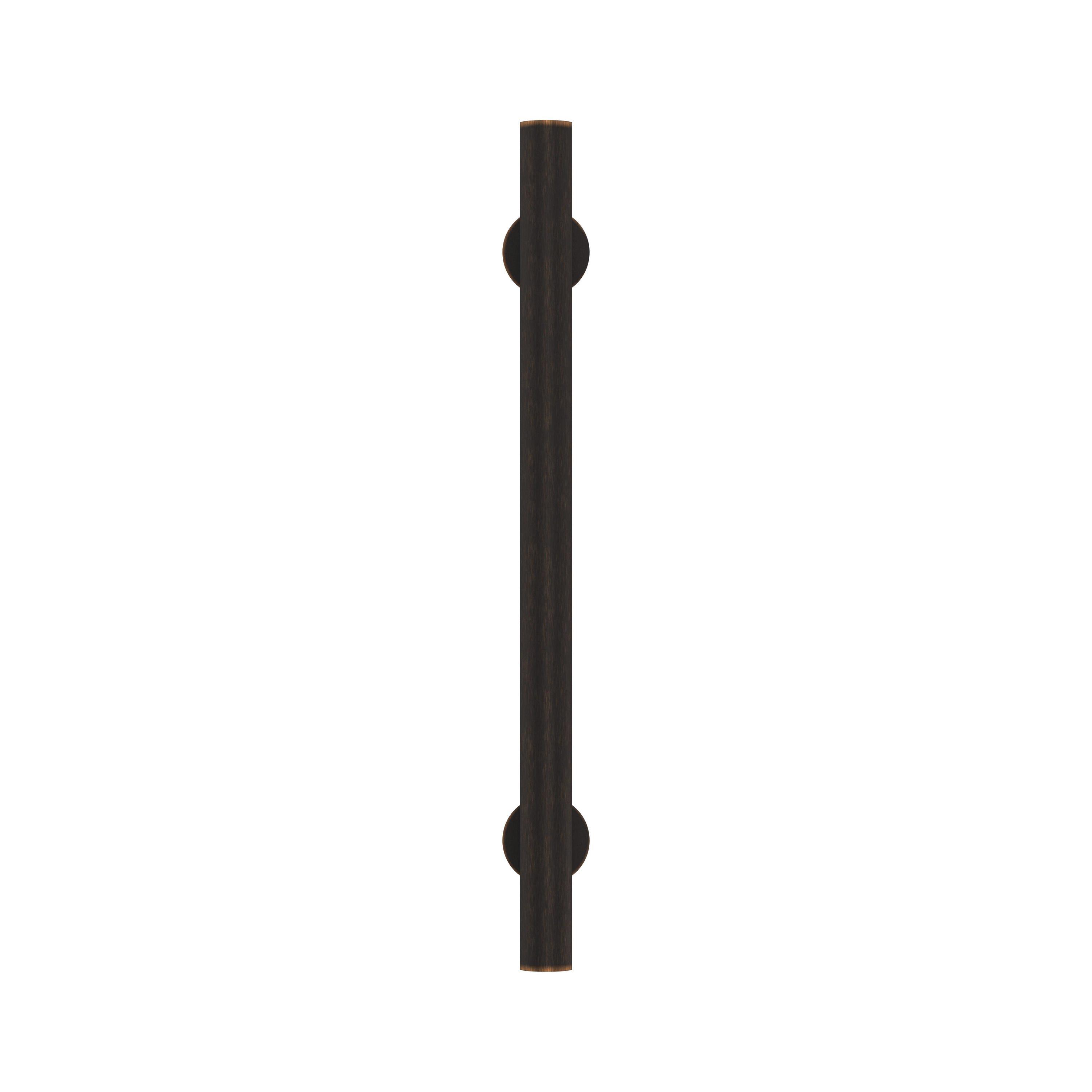 Amerock Radius 5-1/16 inch (128mm) Center-to-Center Oil-Rubbed Bronze Cabinet Pull