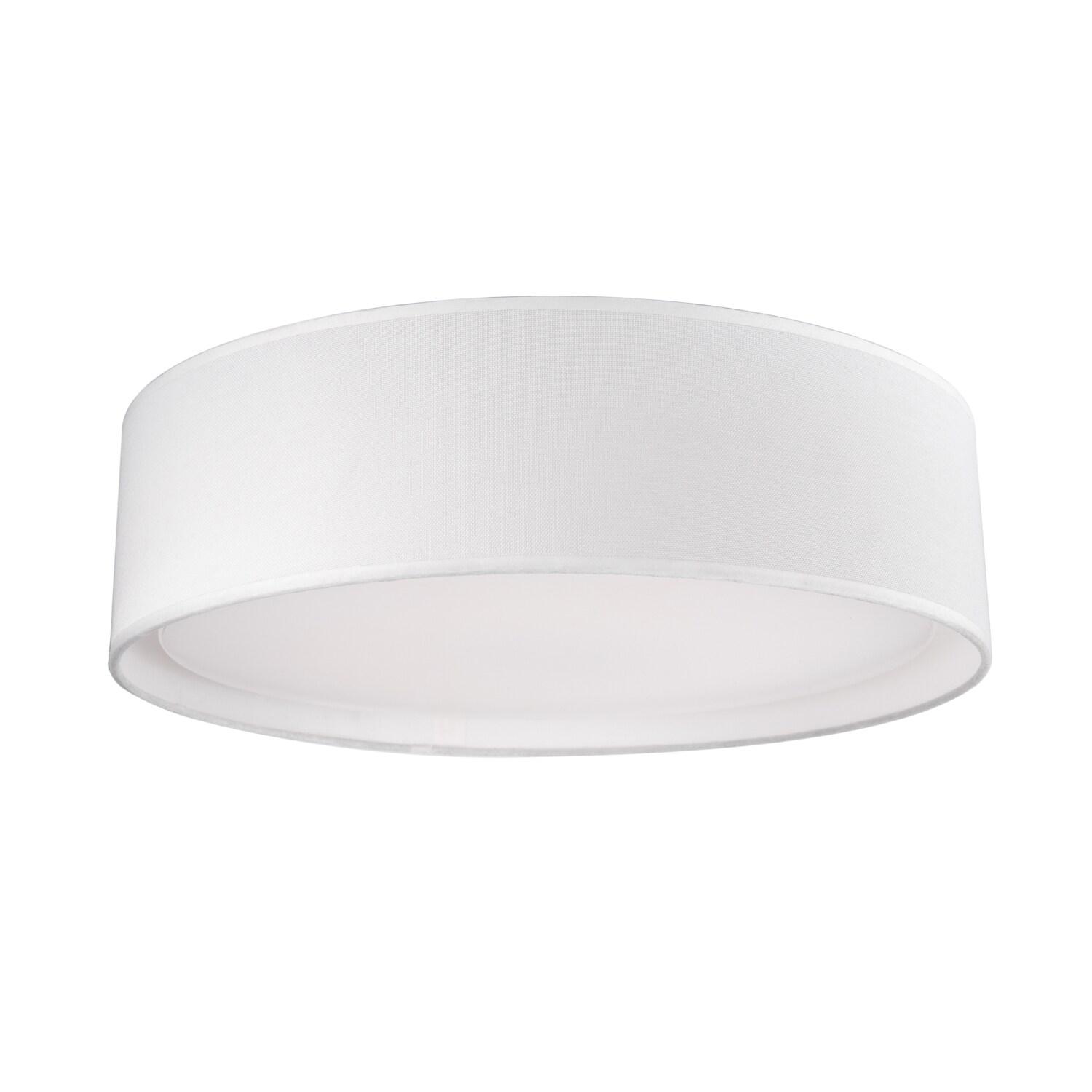 Dalton Fabric LED Flush Mount