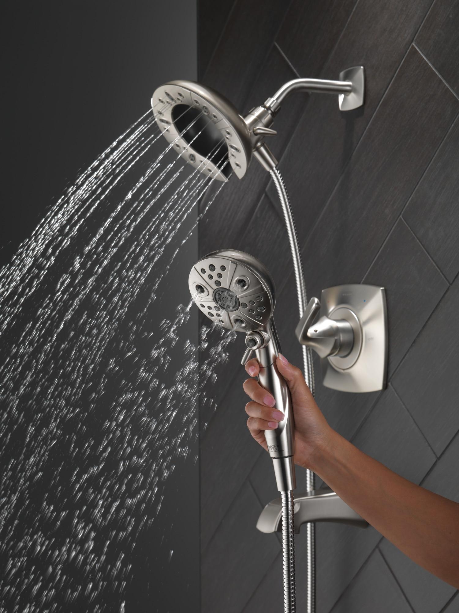 Vesna Single-Function Tub Shower Faucet Set, Shower Trim Kit with In2ition Shower Head and Valve