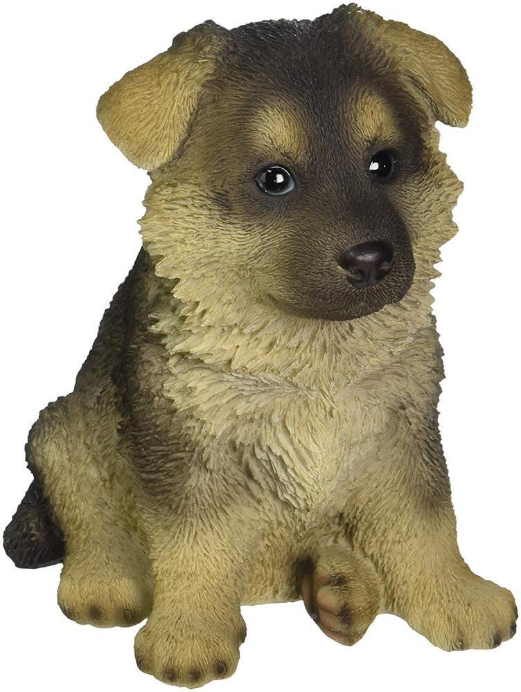 Hi-Line Gift Ltd. Sitting German Shepherd Puppy Statue