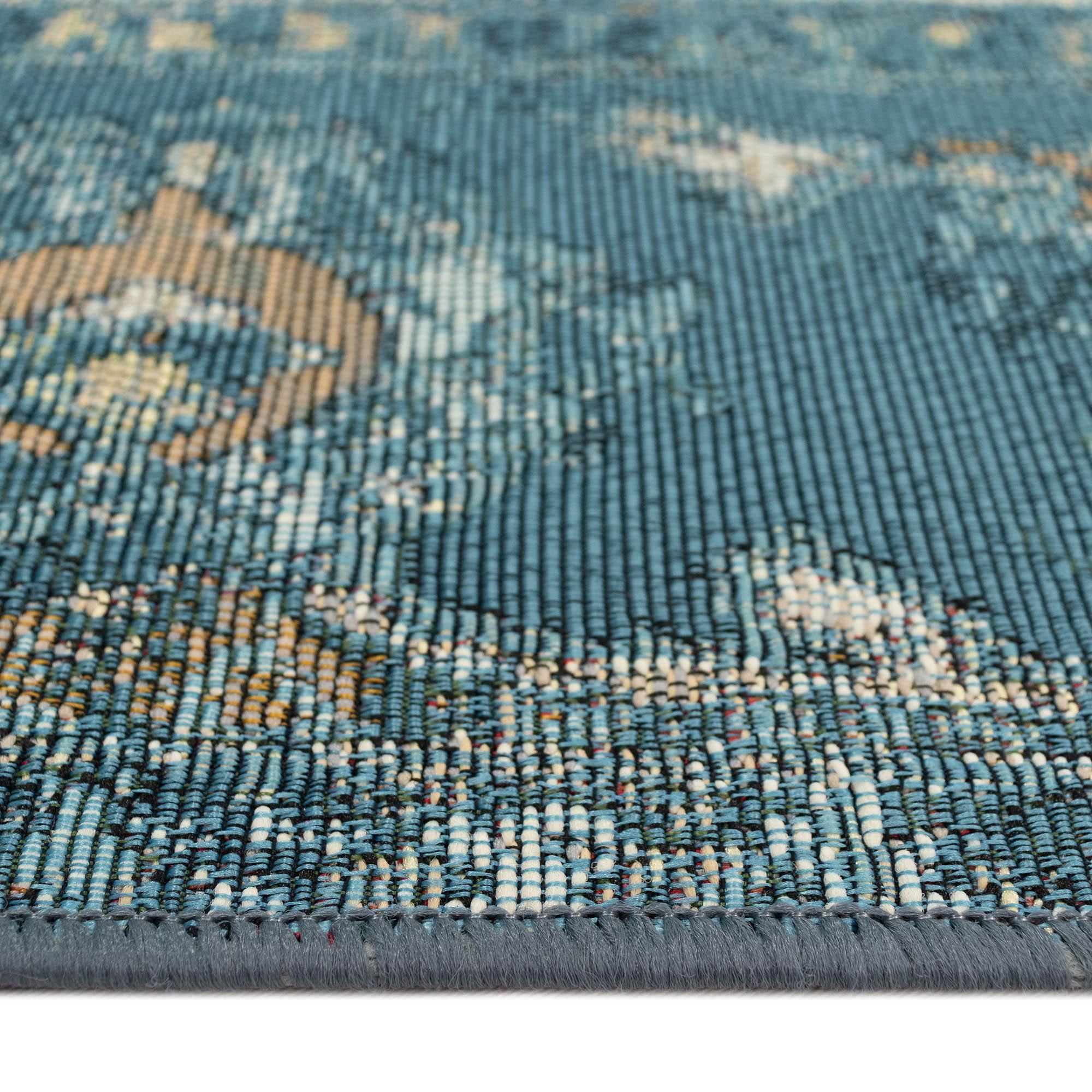 Liora Manne Marina Stripe Indoor/Outdoor Rug Black 7'10" x 9'10"