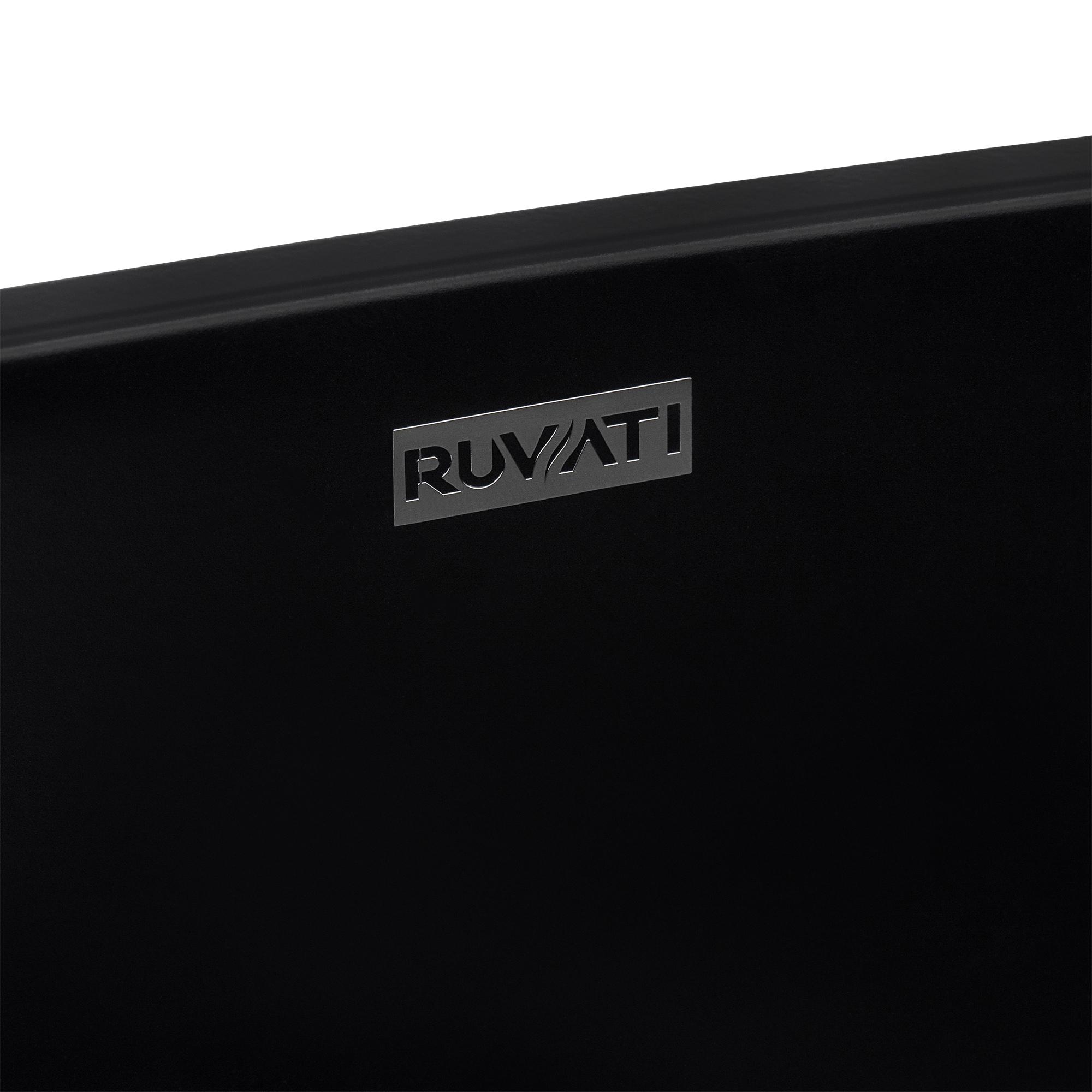 Ruvati 19-inch epiStone Solid Surface Modern Bathroom Vessel Sink