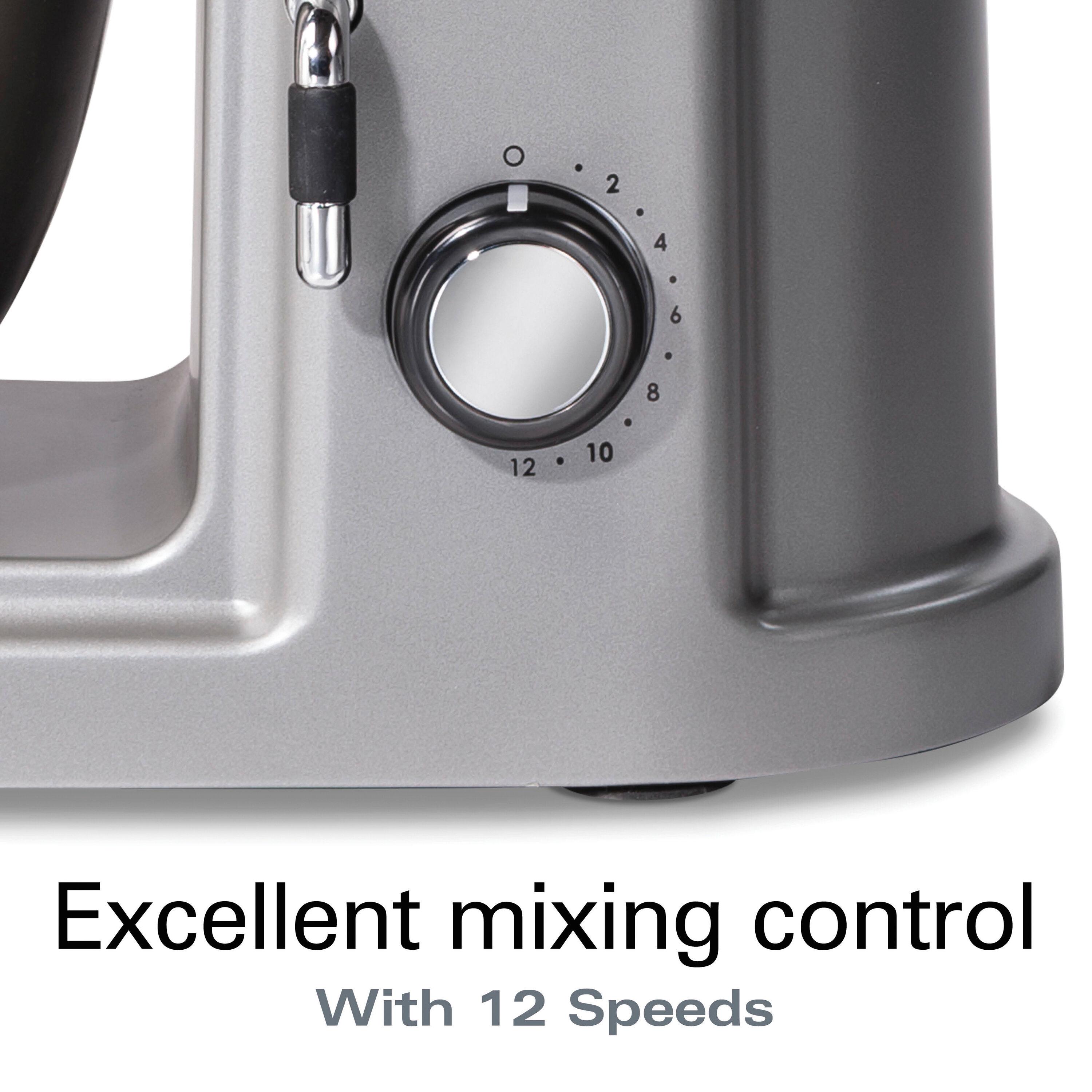 Hamilton Beach® Professional All-Metal Stand Mixer with Specialty Attachment Hub 5 Quart