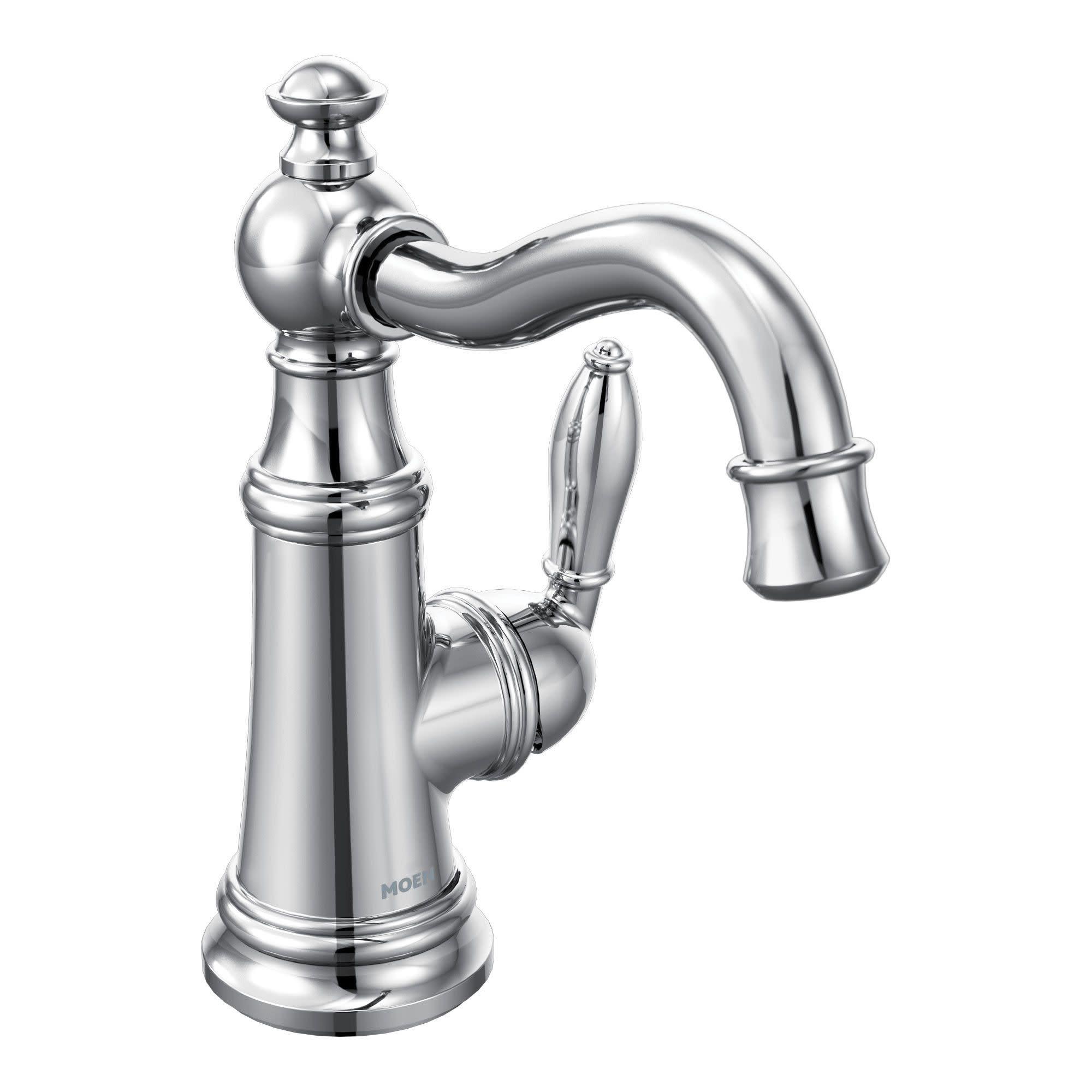 Weymouth Single Hole Bathroom Faucet With Drain Assembly