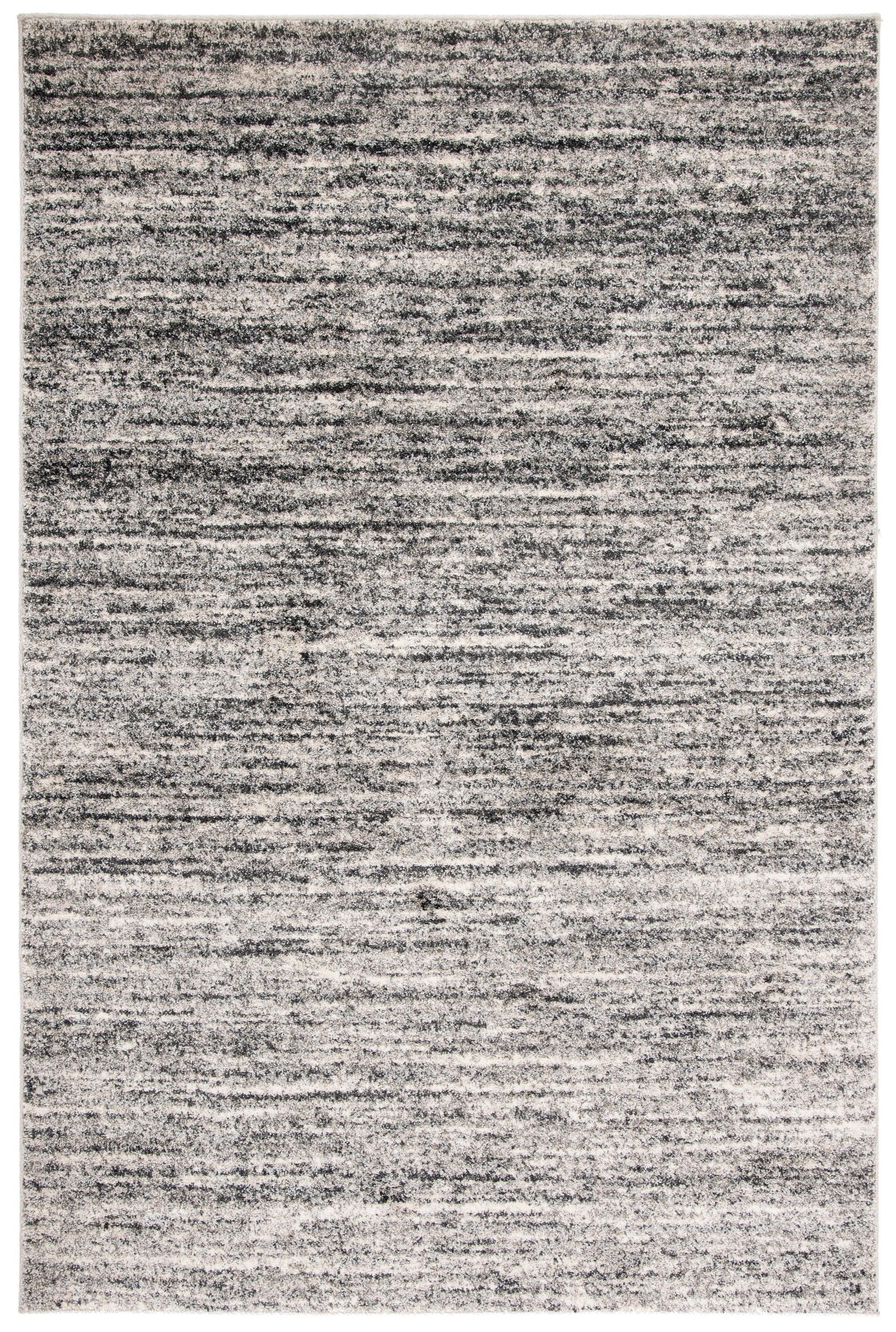Retro RET2133 Power Loomed Indoor Accent Rug - 4'x6' - Ivory/Grey - Safavieh