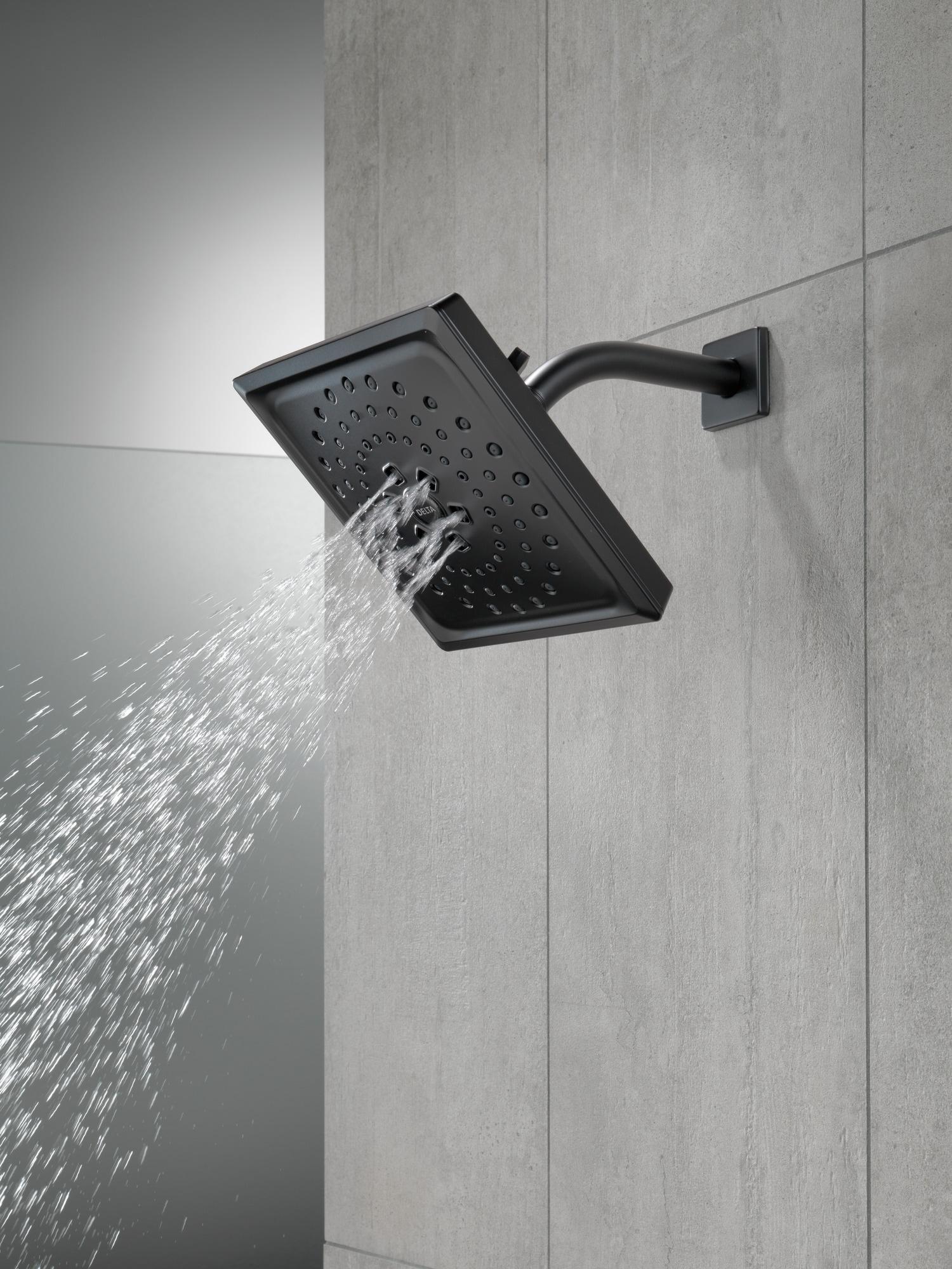 Delta Rp51034 Square Shower Arm Flange - Black