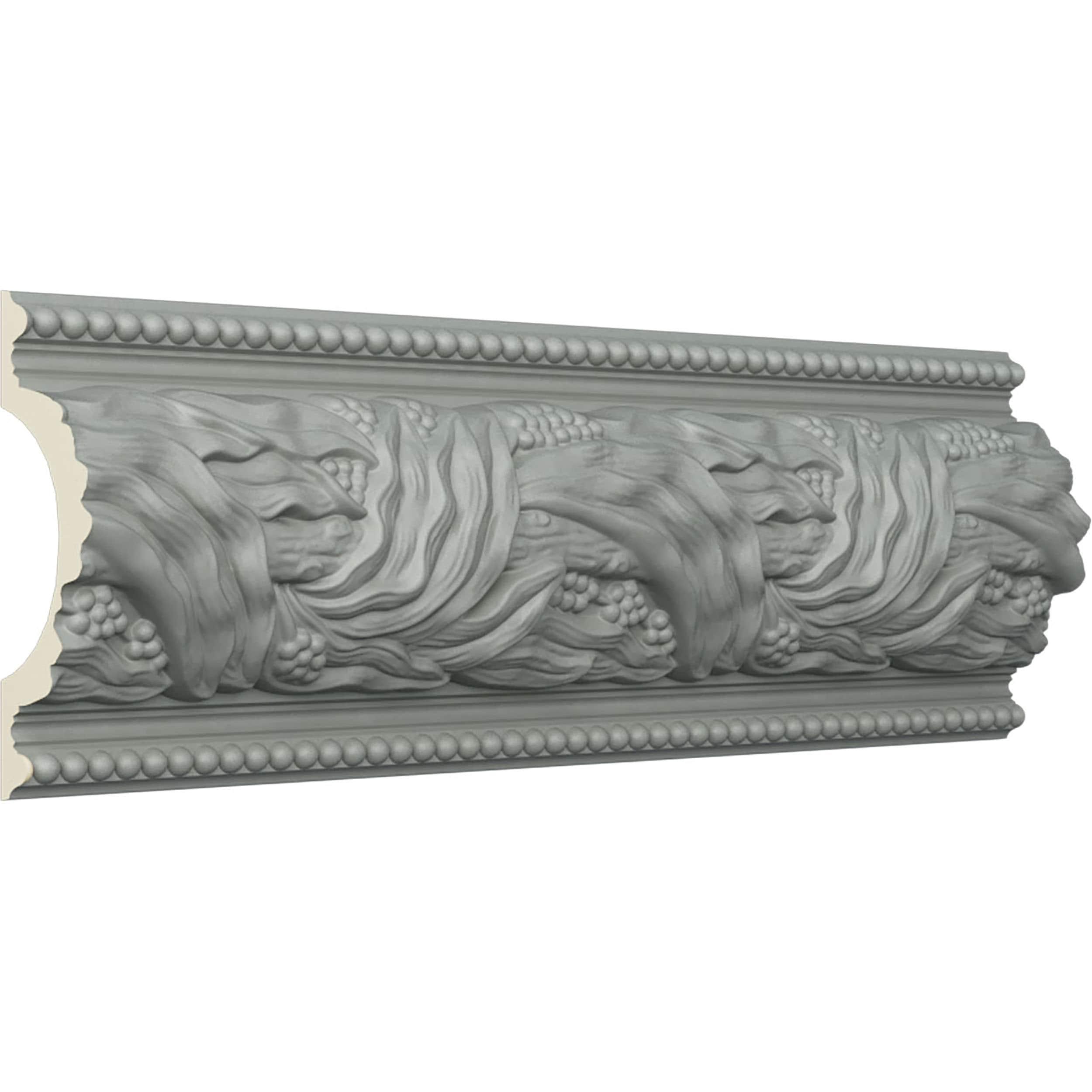 5 7/8"H x 1 3/4"P x 94 1/2"L, (7 7/8" Repeat), Harvest Chair Rail (Set of 2)