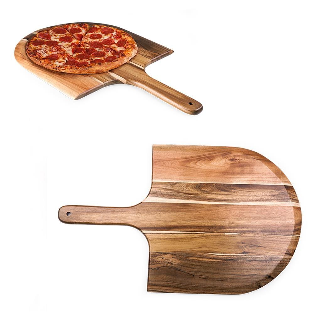 Acacia Wood Pizza Peel - Serving Pizza Paddle - Bread Peel