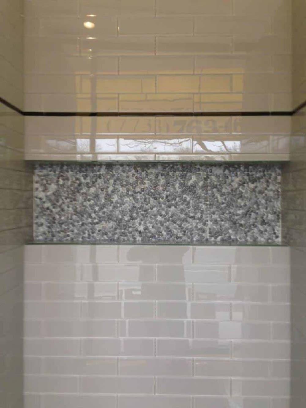 Glass Pebbles Mosaic Wall & Floor Tile