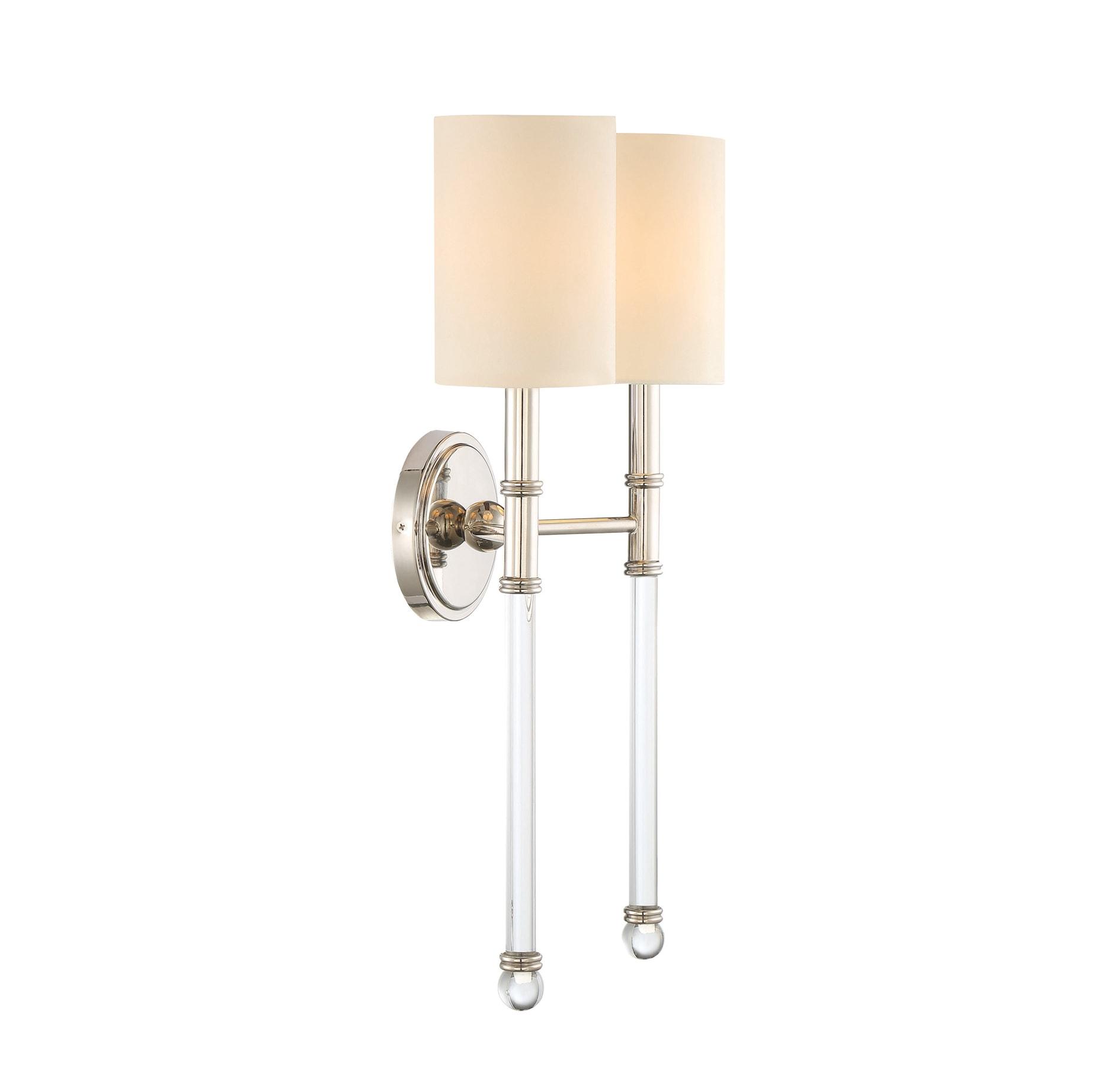 Savoy House Fremont 2 - Light Wall Light in  Polished Nickel