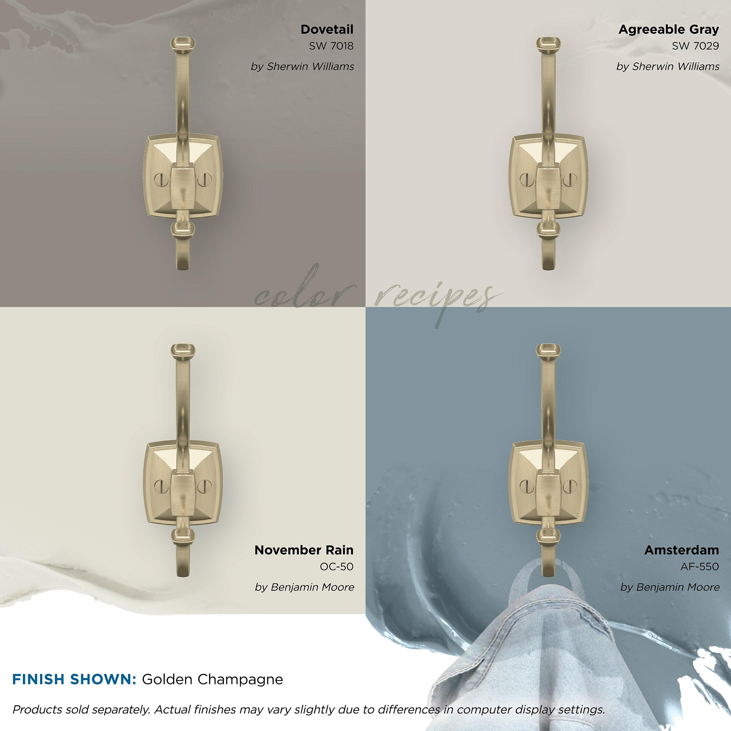 Kinsale Transitional Double Prong Decorative Wall Hook