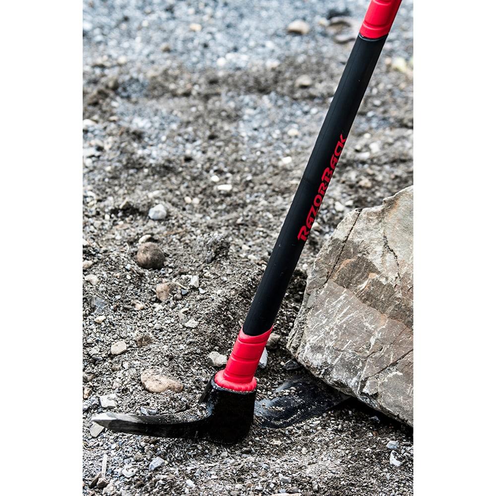 Pick Mattock, 5 lb,34 in Handle, Red/Black