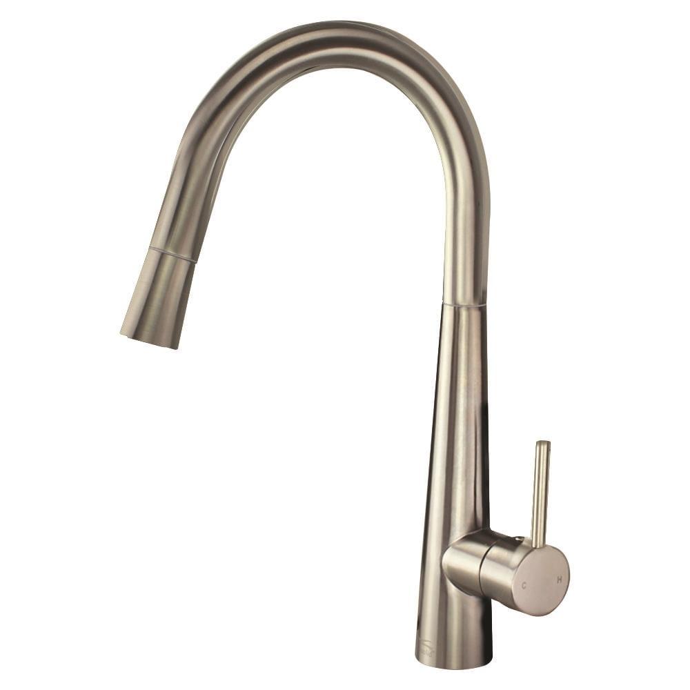 Transolid Retreat Pull Out Single Handle Kitchen Faucet