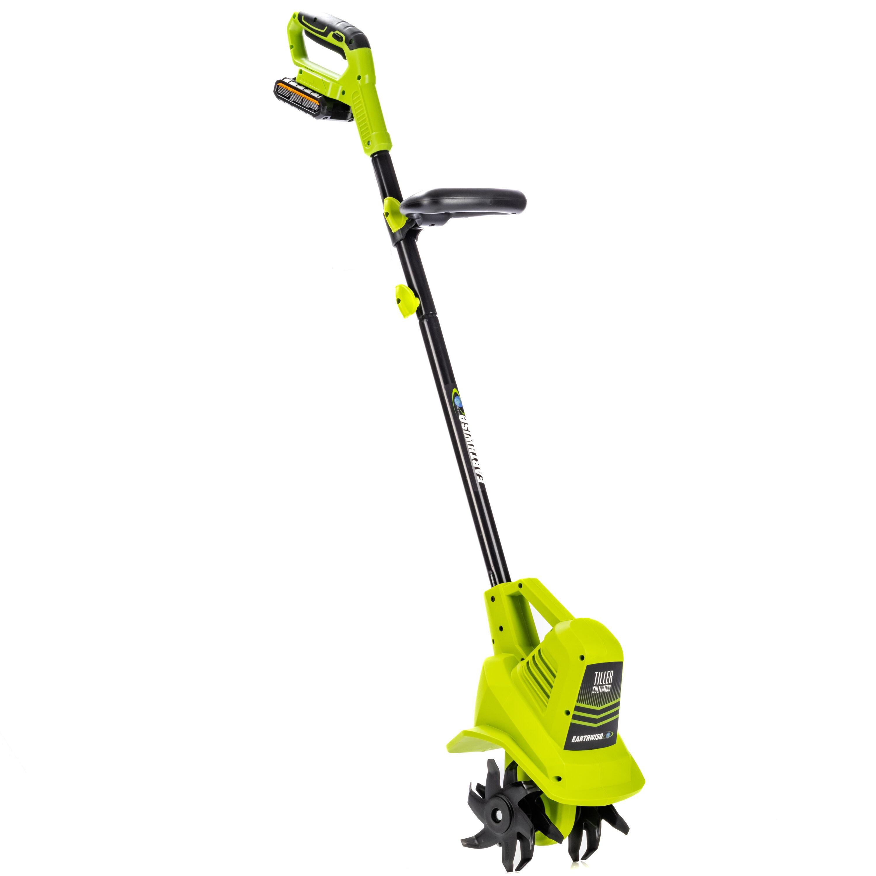 Earthwise 20-Volt 7.5-Inch Cordless Electric Garden Tiller Cultivator