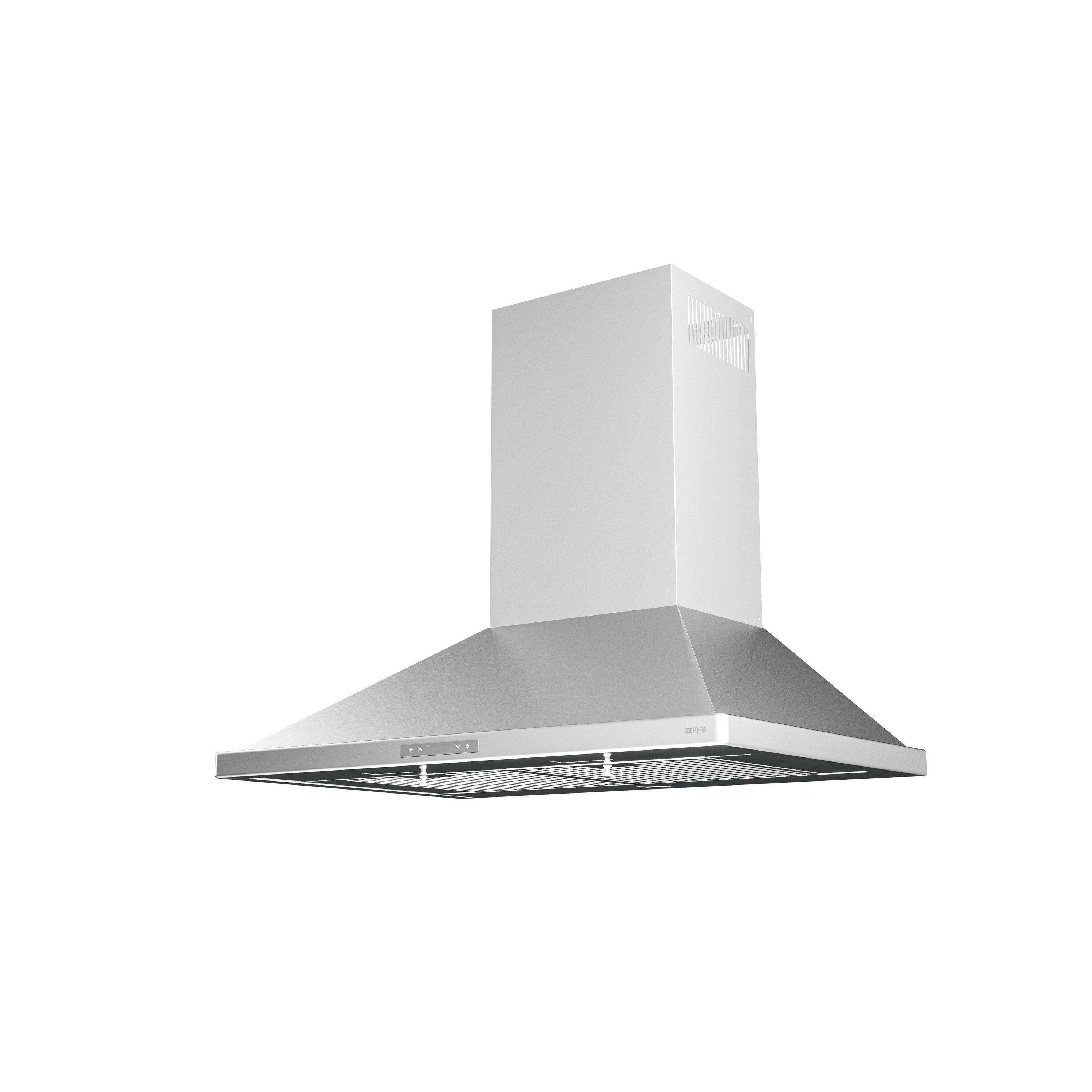 Zephyr Venezia 36" 700 CFM Wall Mount Range Hood with LED Light in Stainless Steel