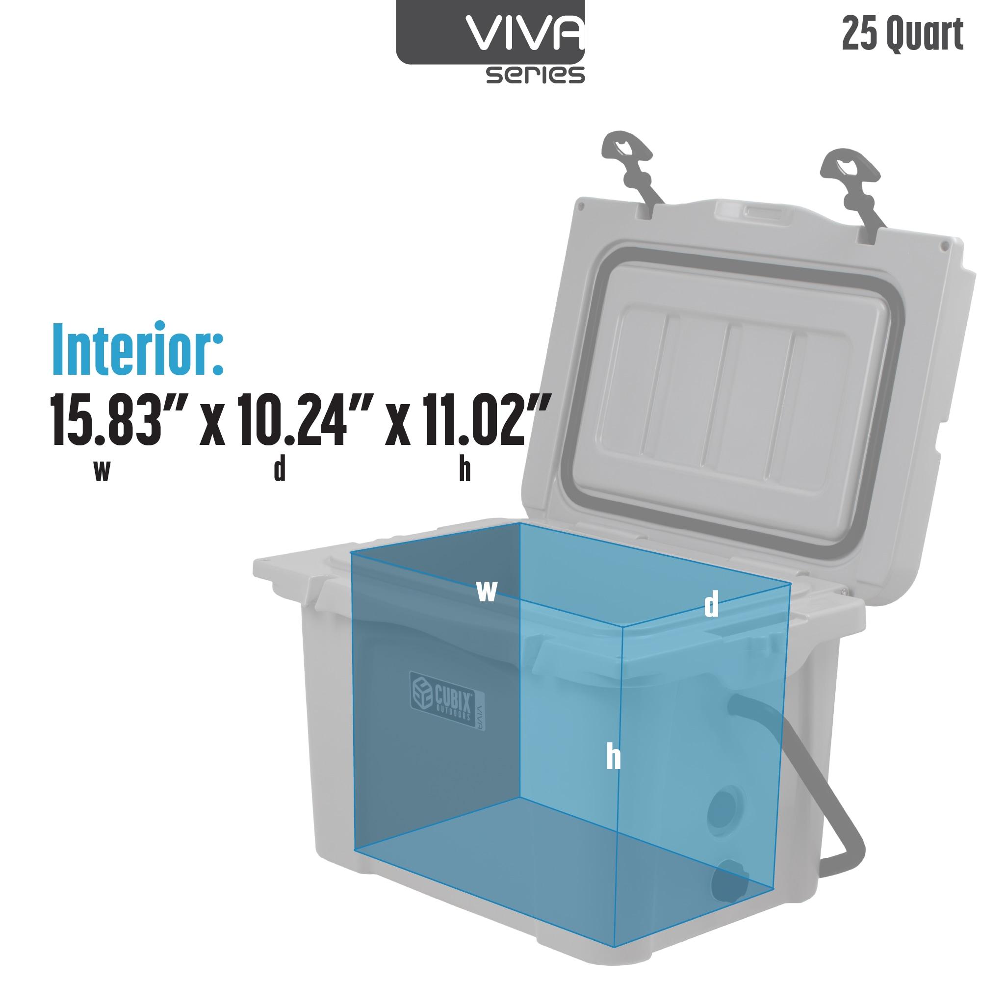 Cubix Outdoors Cubix Outdoors 25 Quarts Ice Chest