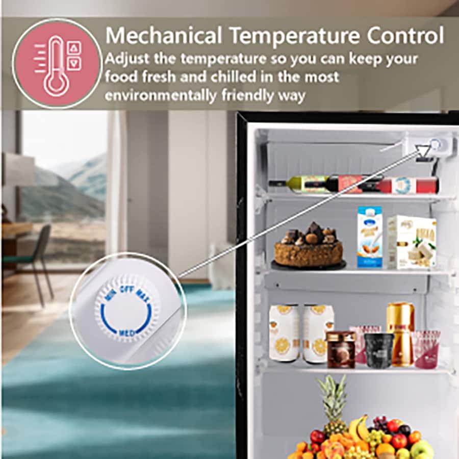 Equator Advanced Appliances Conserv 20in STAINLESS Compact Refrigerator 4.5cF Reversible Door 110V