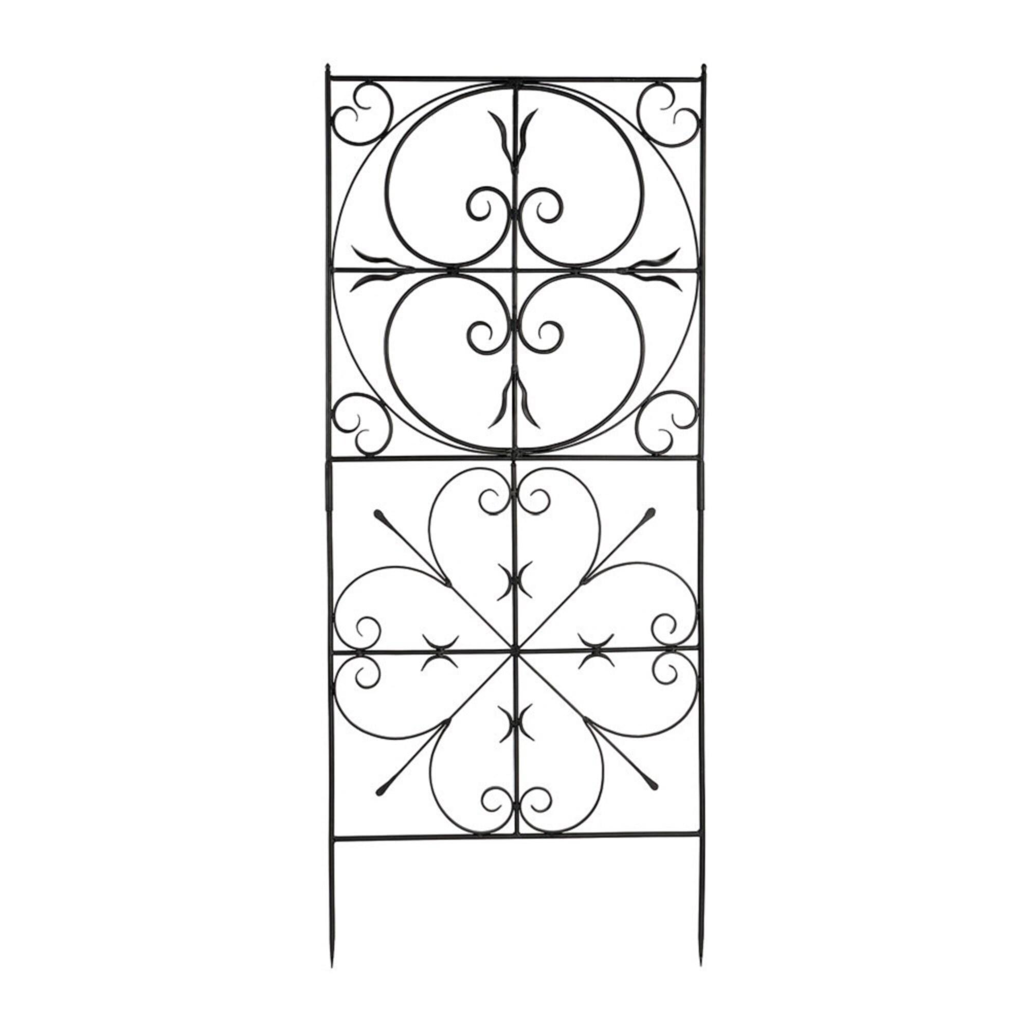 Achla  Garden Aldrich Trellis - Graphite Powdercoat