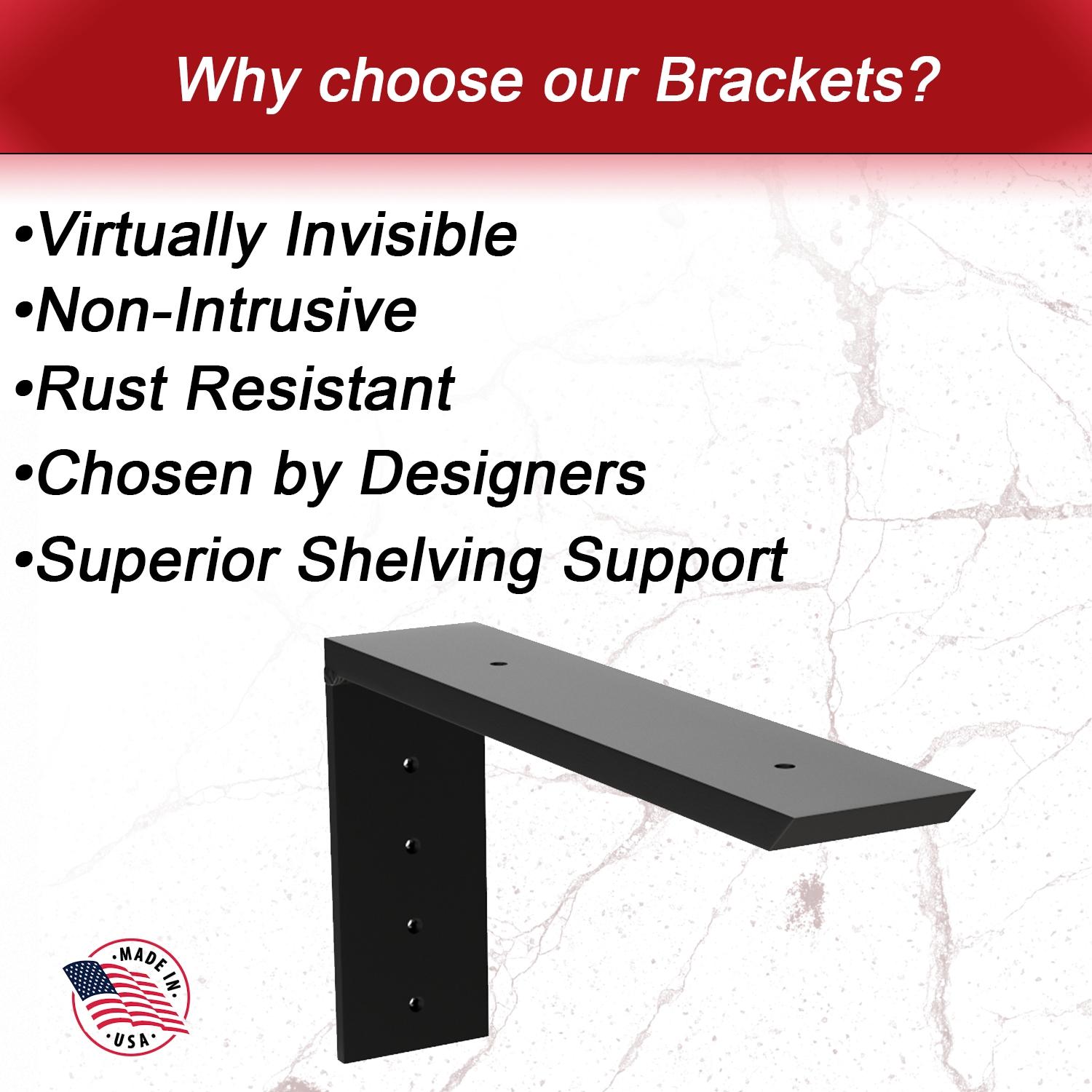 The Original Granite Bracket The Original™ Regular Wood Shelf Bracket