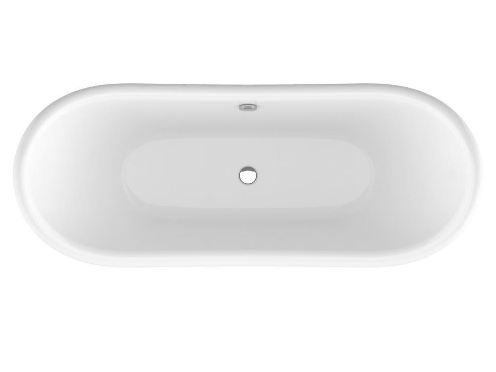 Belissima Series 69.29'' x 28.35'' Freestanding Soaking Acrylic Bathtub