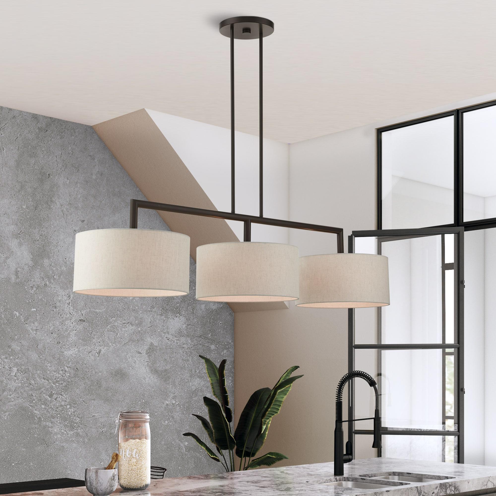 Livex Lighting Meridian 3 - Light Chandelier in  English Bronze
