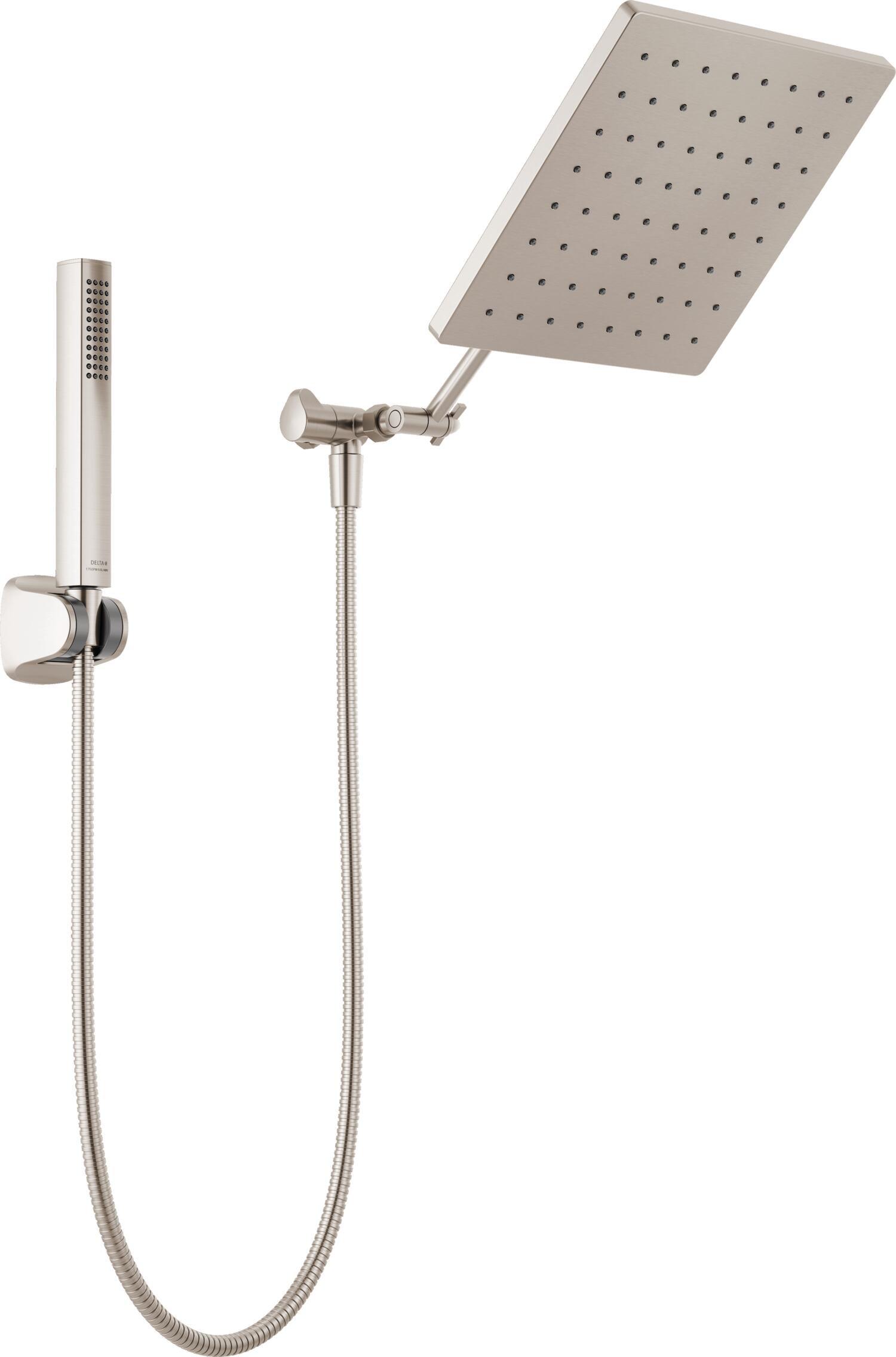 10-inch Raincan Shower Head and Hand Held Shower Combo, Rainfall Shower Head and Hand Shower