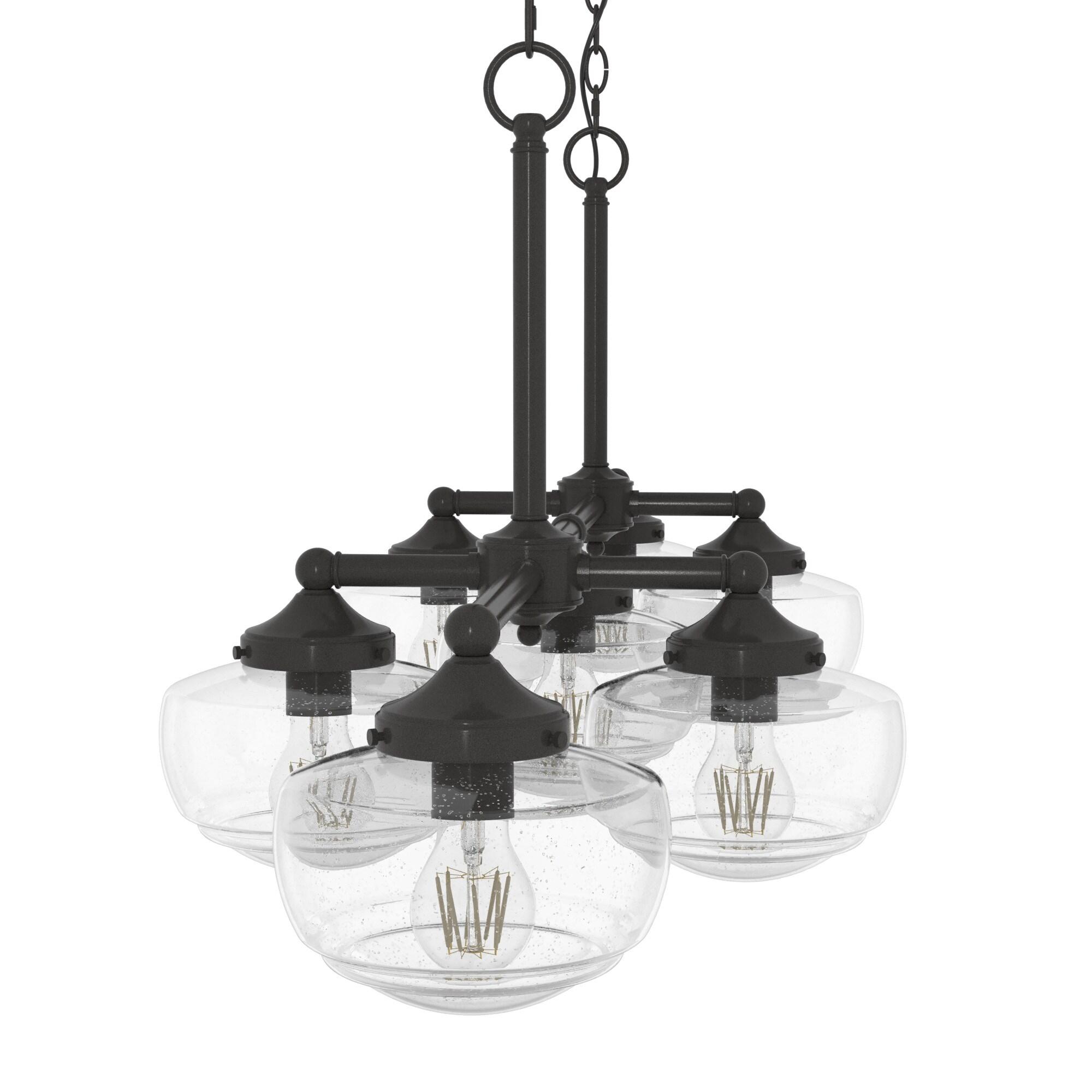 Saddle Creek 7 - Light Kitchen Island Linear Pendant