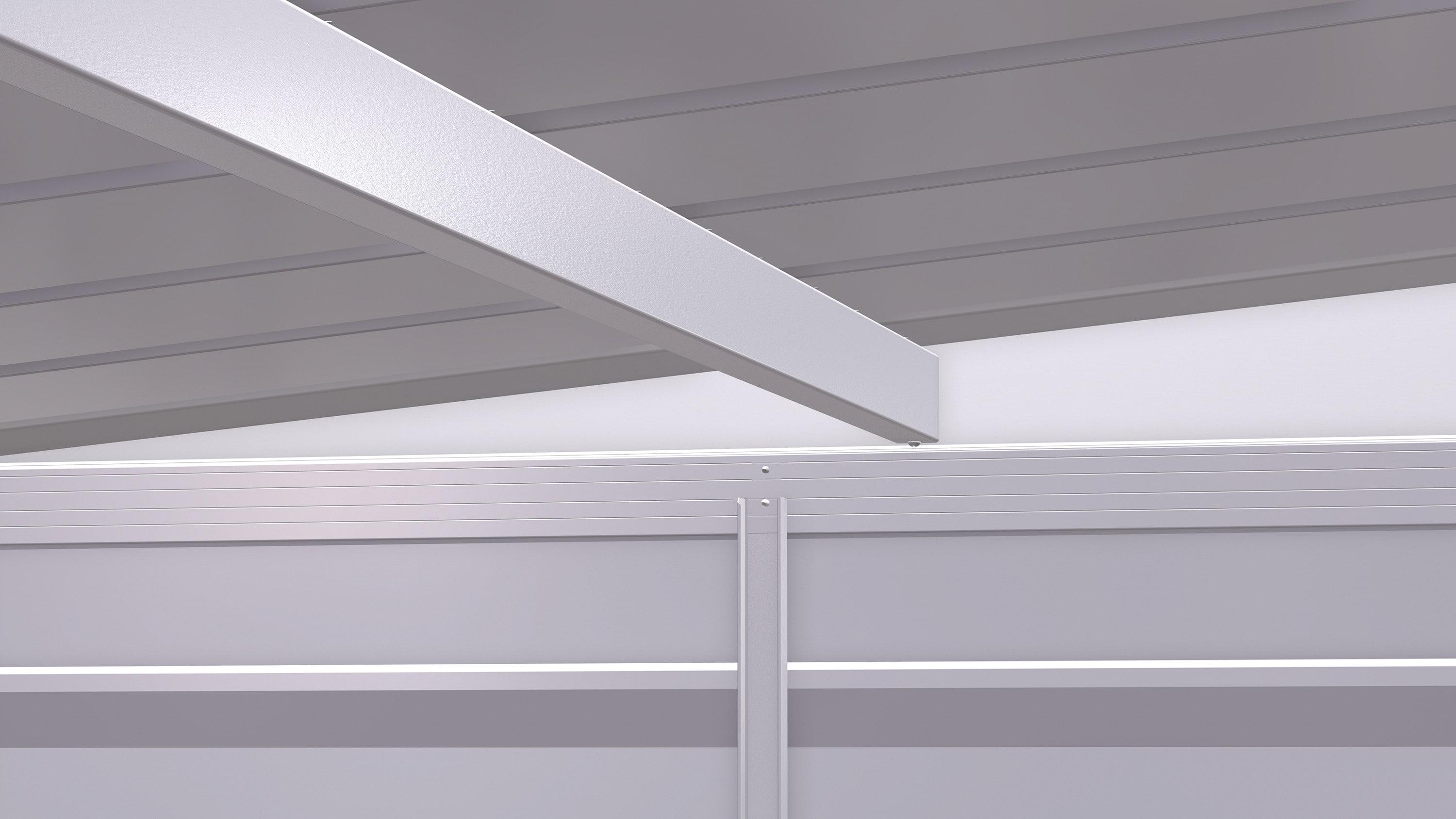 6 ft. W x 4 ft. D Steel Horizontal Storage Shed