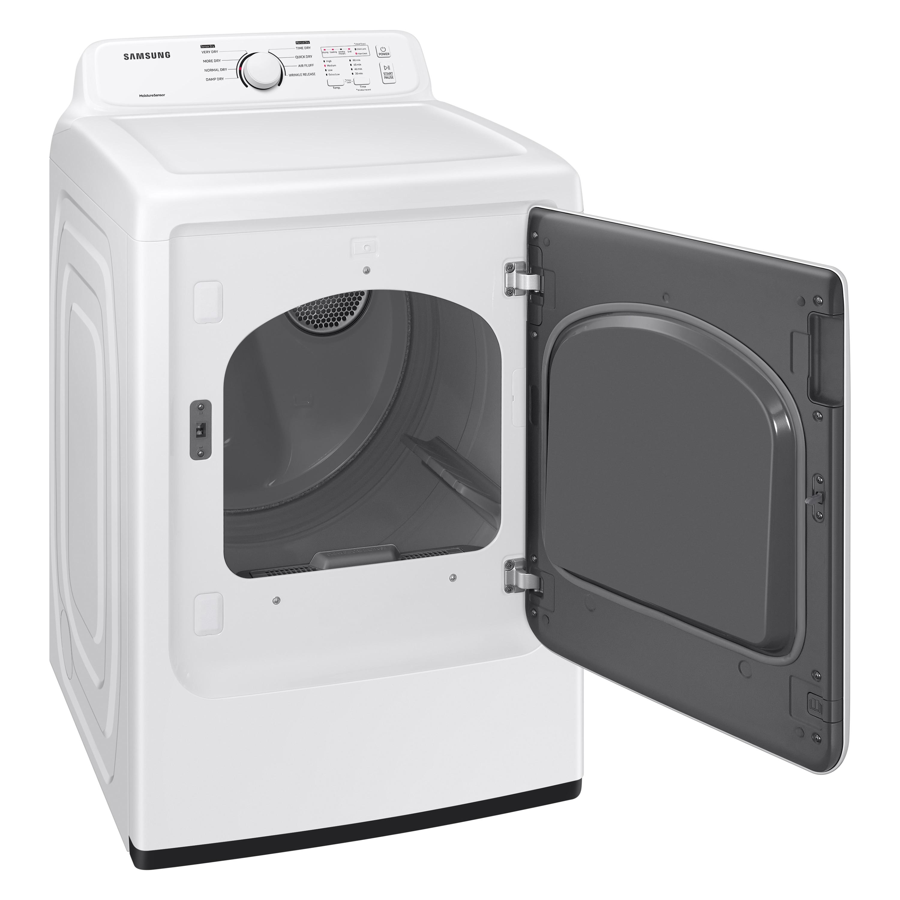 7.2 cu. ft. Electric Dryer with Sensor Dry and 8 Drying Cycles