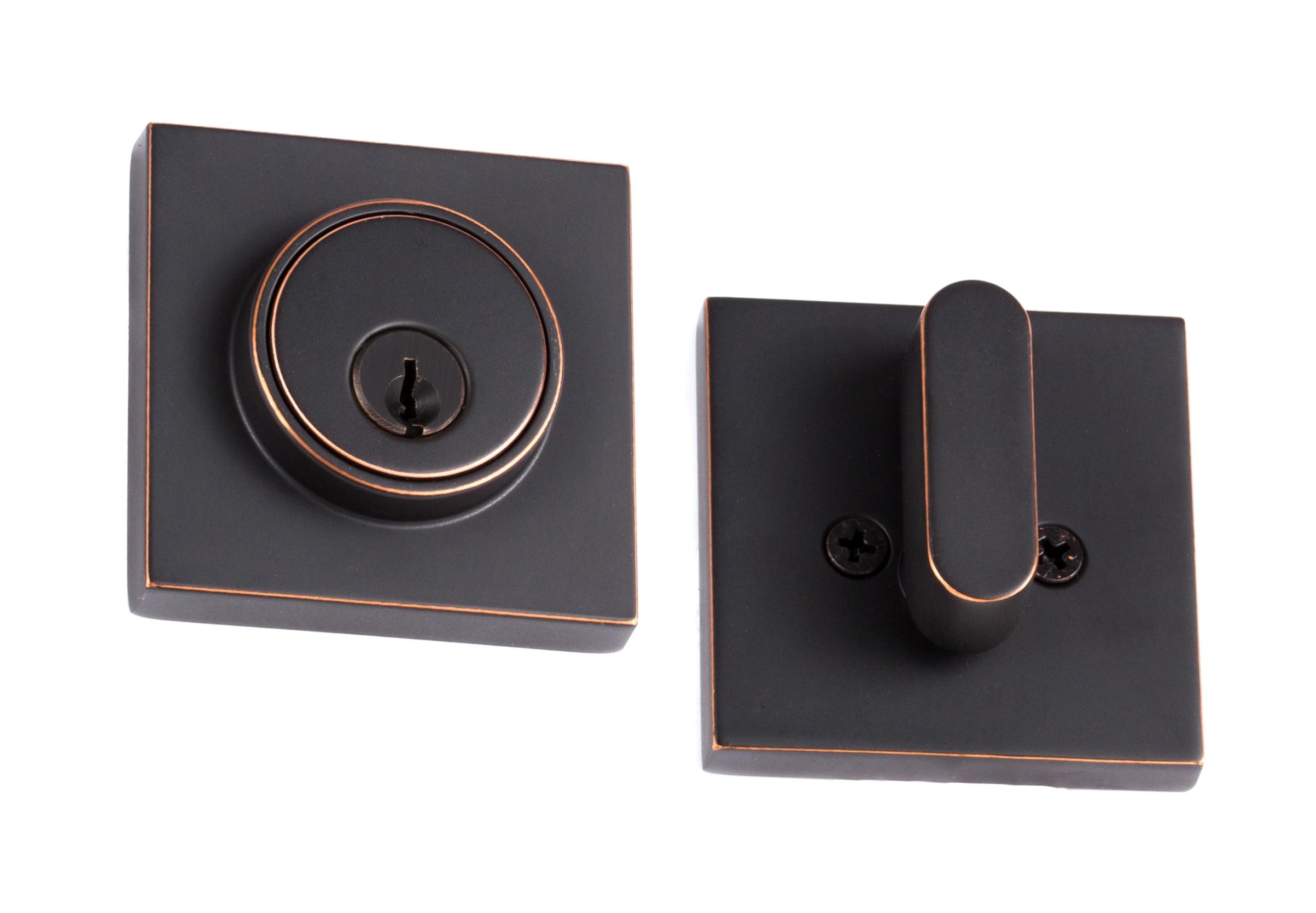 Modern Square Deadbolt