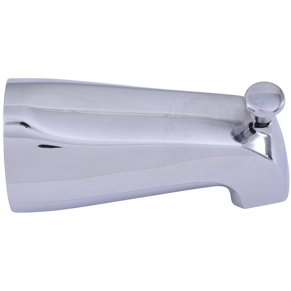 EZ-FLO 15084 Adjustable Diverter Spout Faucets, 5-3/8 inch Length, Chrome