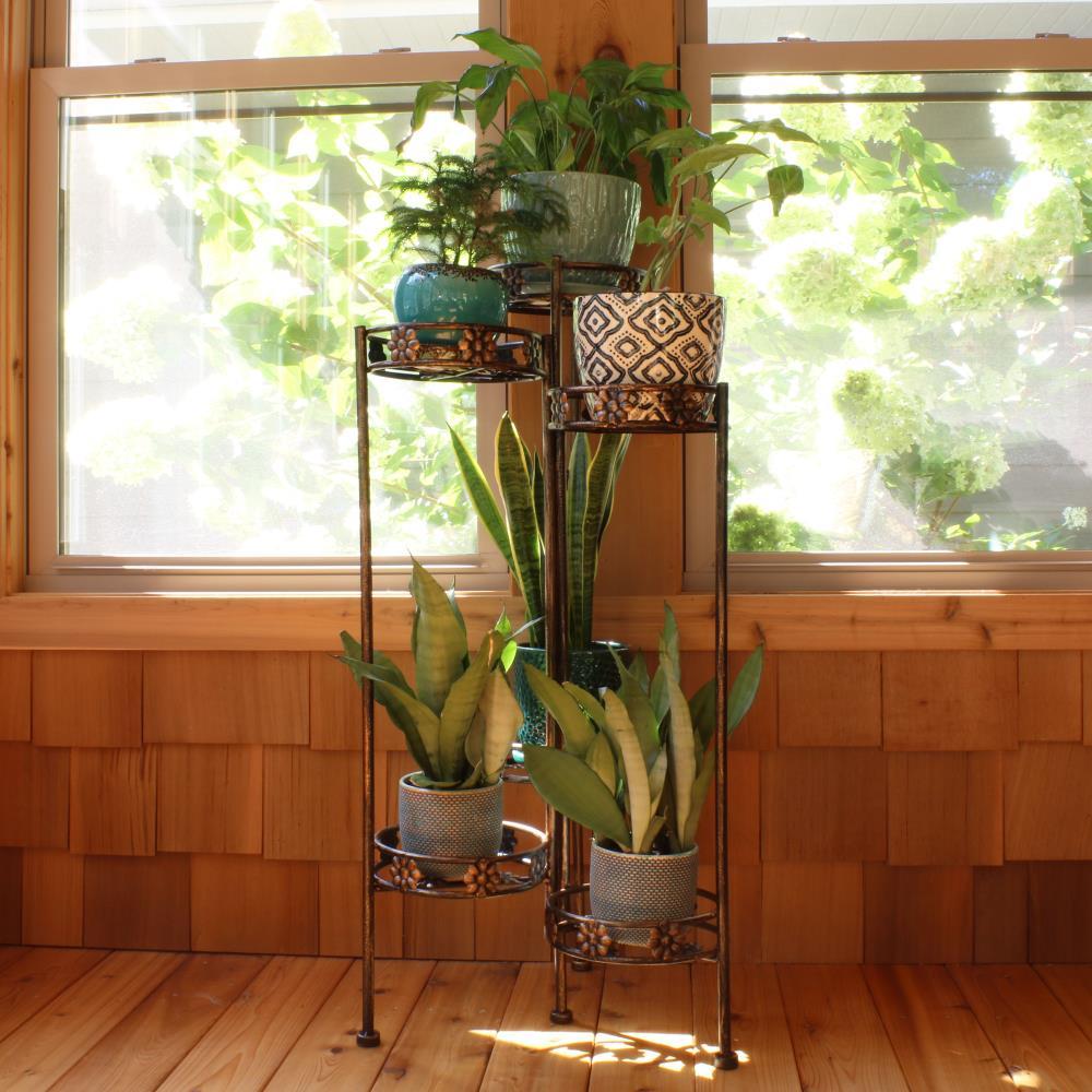 SunnyDaze Decor Metal Weather Resistant Plant Stand