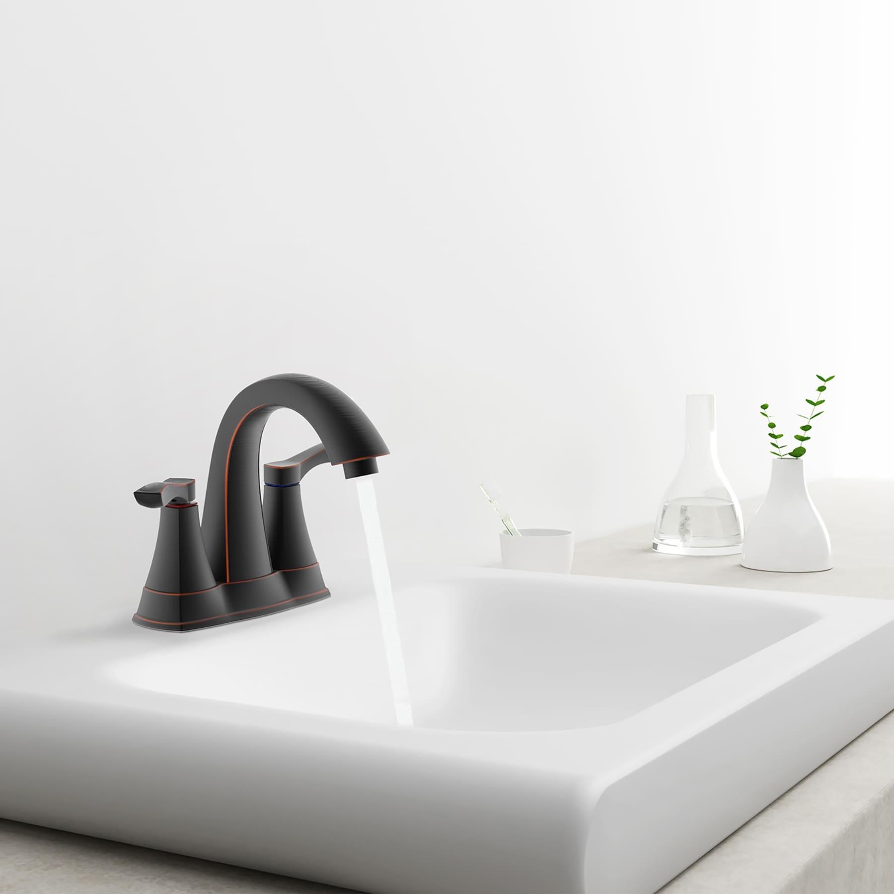 Innova Oil Rubbed Bronze High Arc Bathroom Faucet