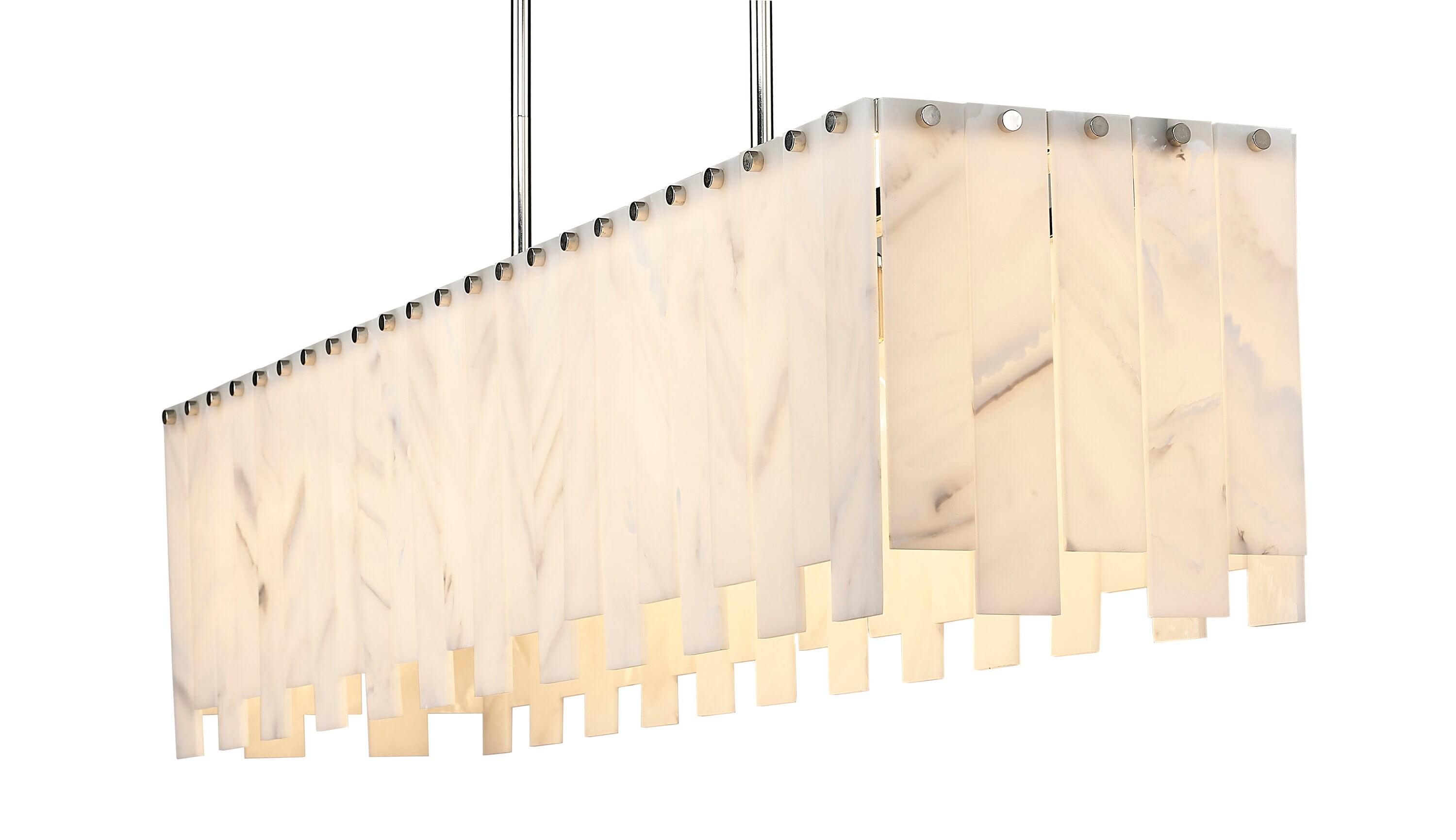 Z-Lite Viviana 7 - Light Island Pendant Light in  Polished Nickel