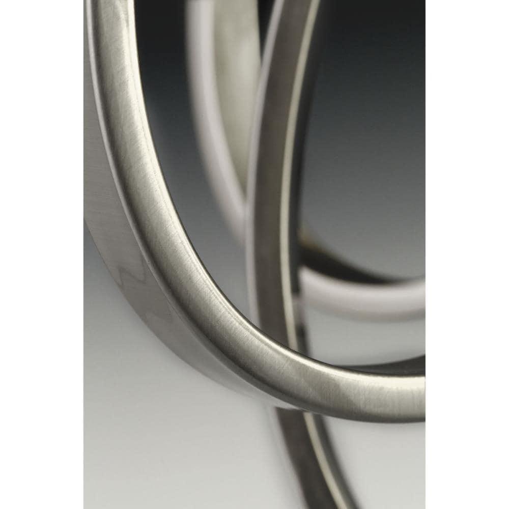 Fleur De Lis Living Lilly 3 - Light Brushed Nickel Single Pendant