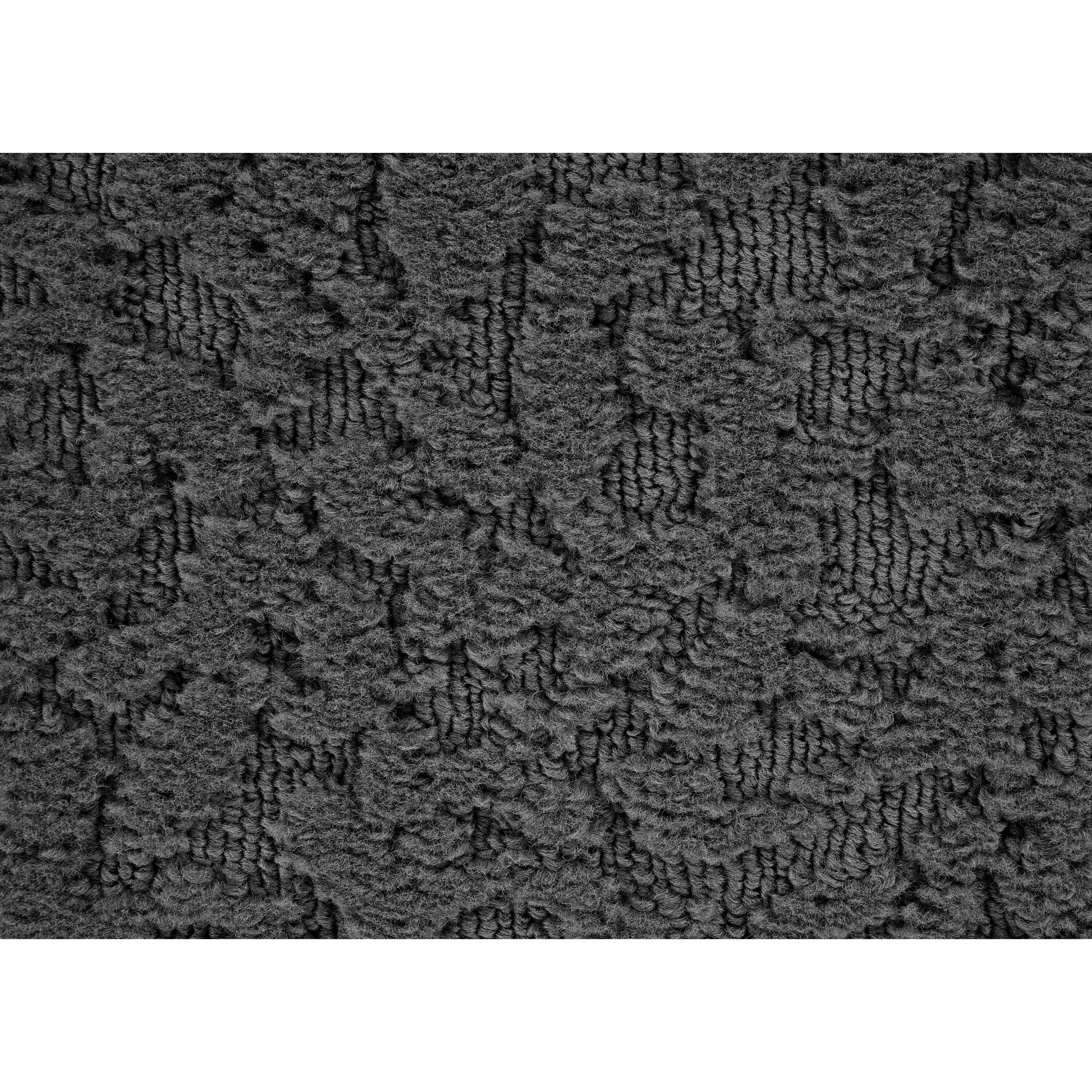 Garland Rug Ivy Polypropylene Cinder Gray Indoor Area Rug, 6' x 9'