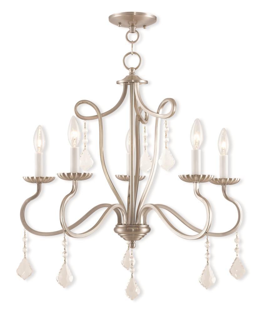 Livex Lighting Callisto 5 - Light Chandelier in  Brushed Nickel