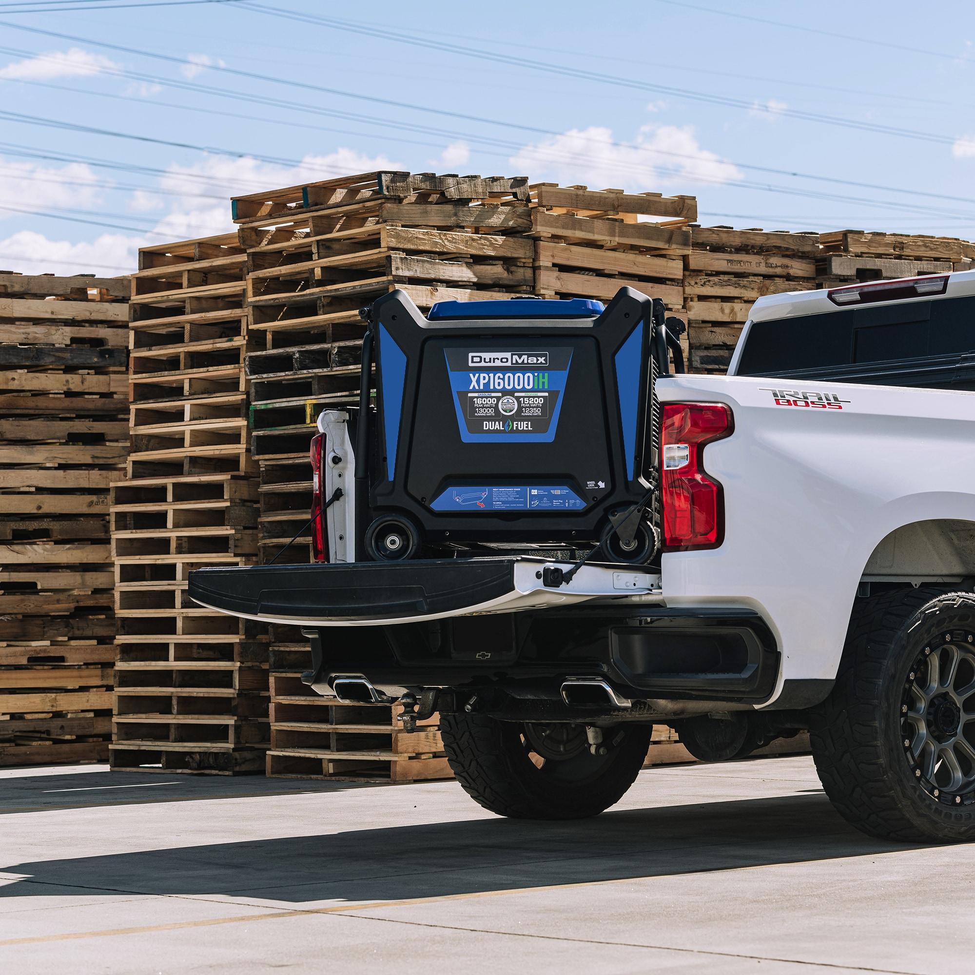 DuroMax XP16000iH 16,000 Watt Dual Fuel Portable Inverter Generator with CO Alert