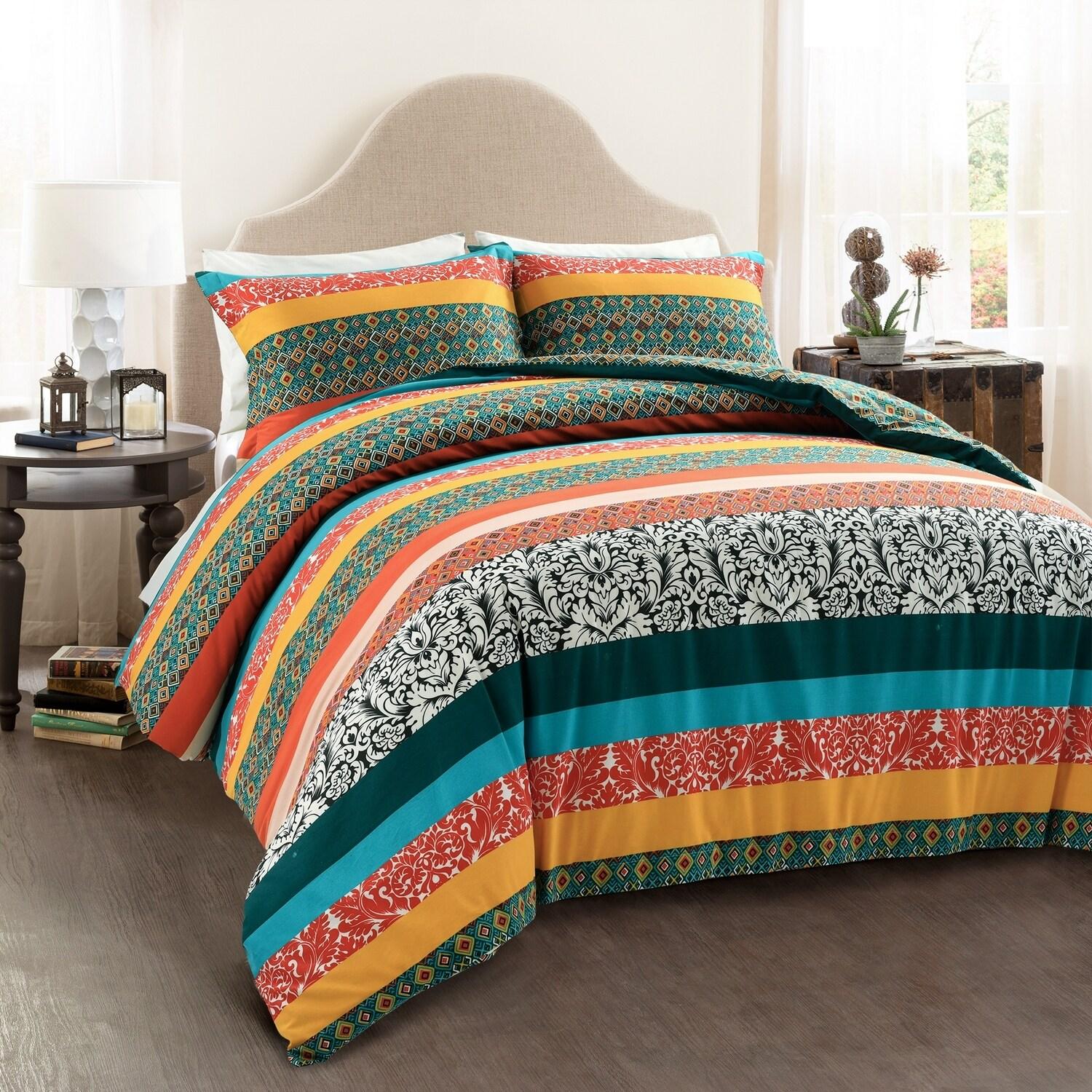 Reversible Duvet Cover Set (Set of 3)