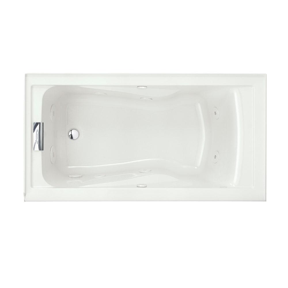 Evolution 60'' x 32'' Drop-In Soaking Fiberglass Bathtub