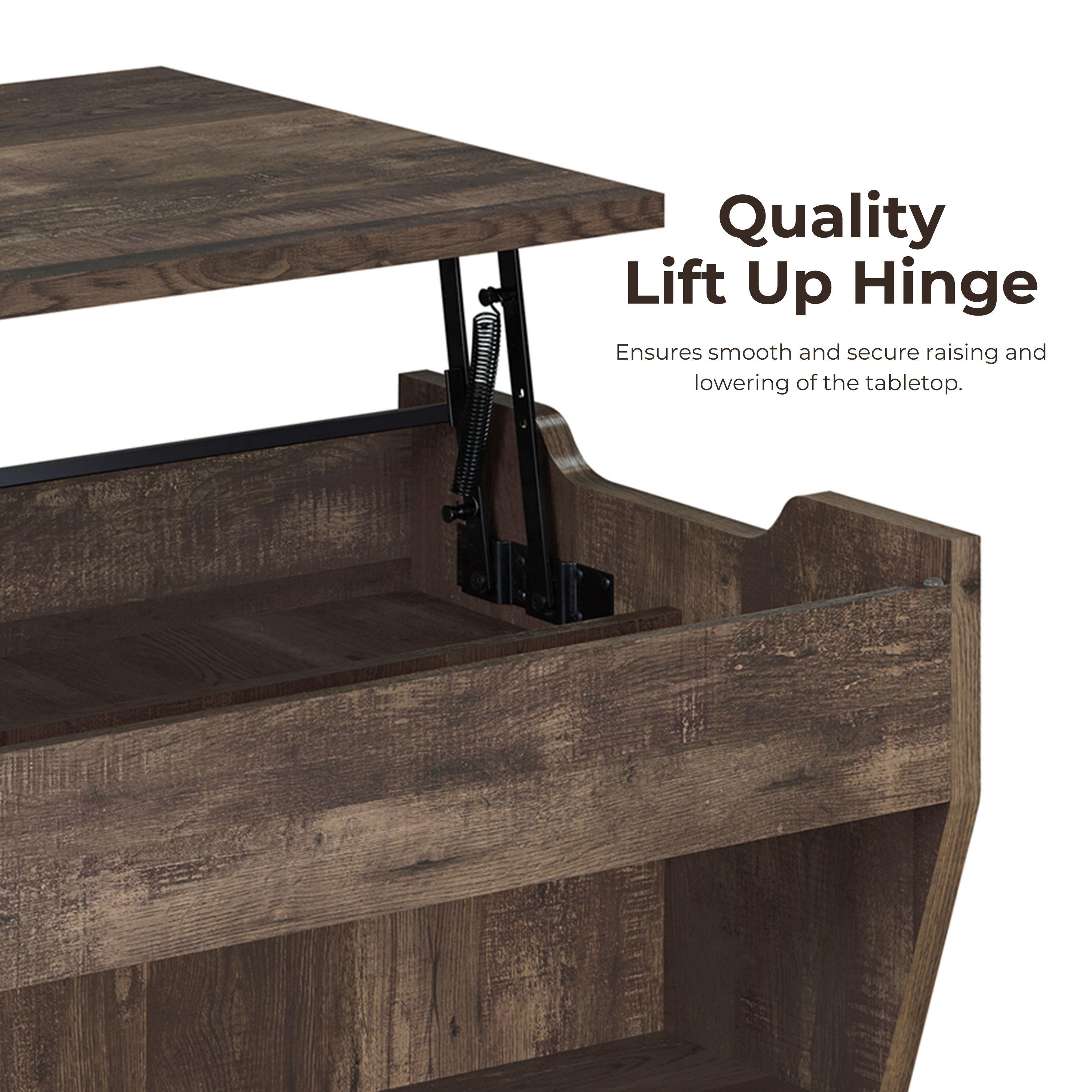 Furniture of America Rere Rustic 41-inch Wood Lift-top Coffee Table by  Reclaimed Oak Reclaimed,Oak Finish