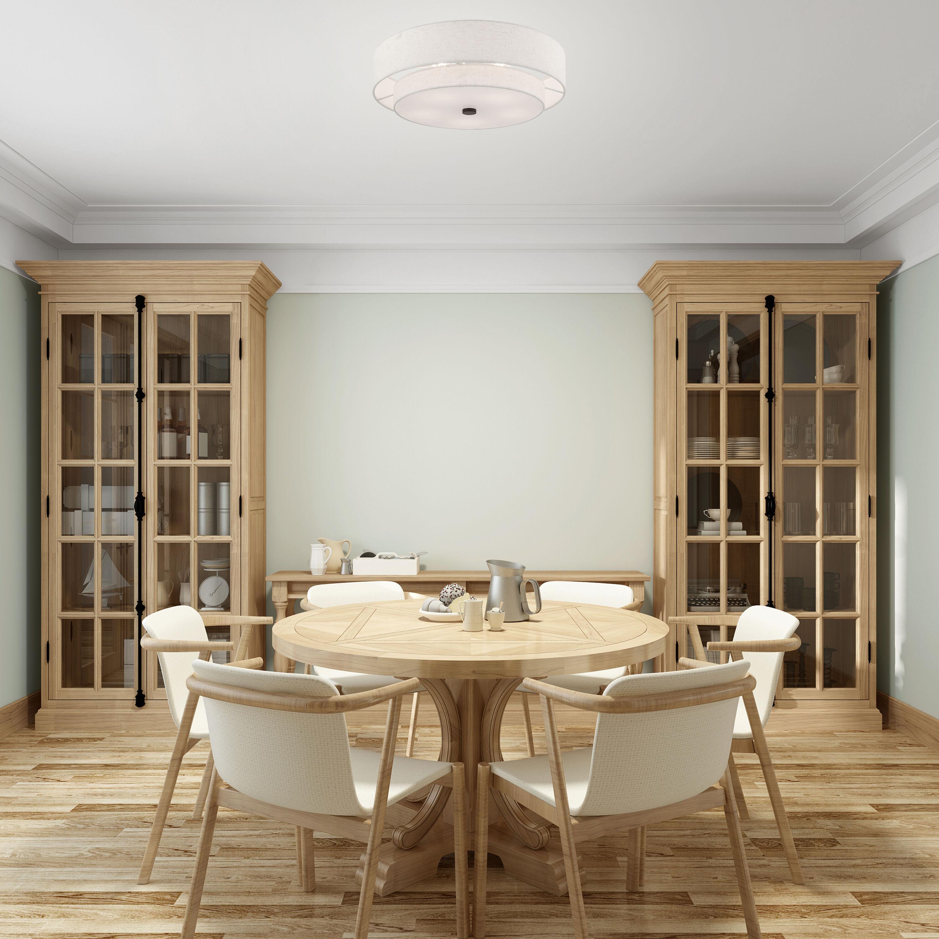 Livex Lighting Meridian 5 - Light Semi-Flush Mount in  English Bronze