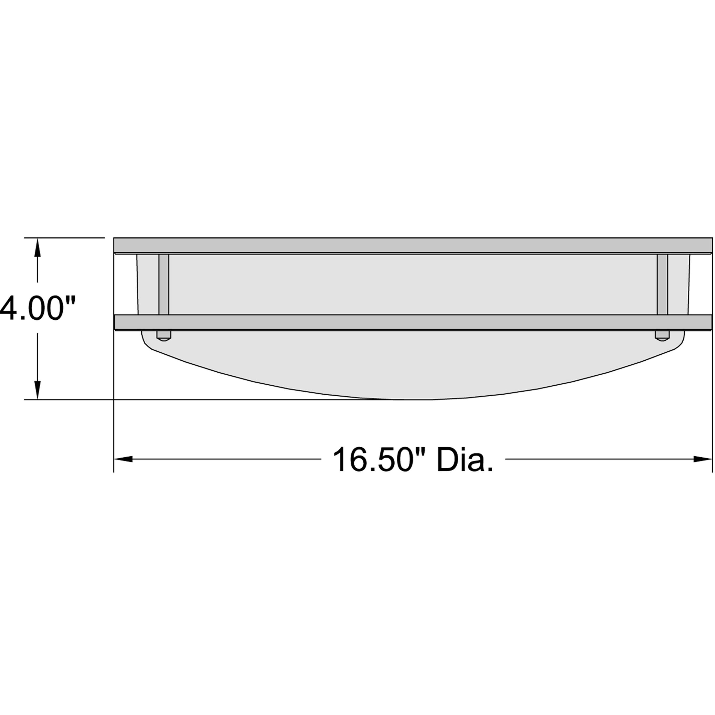 Access Lighting Solero II 1 - Light Flush Mount in  Chrome