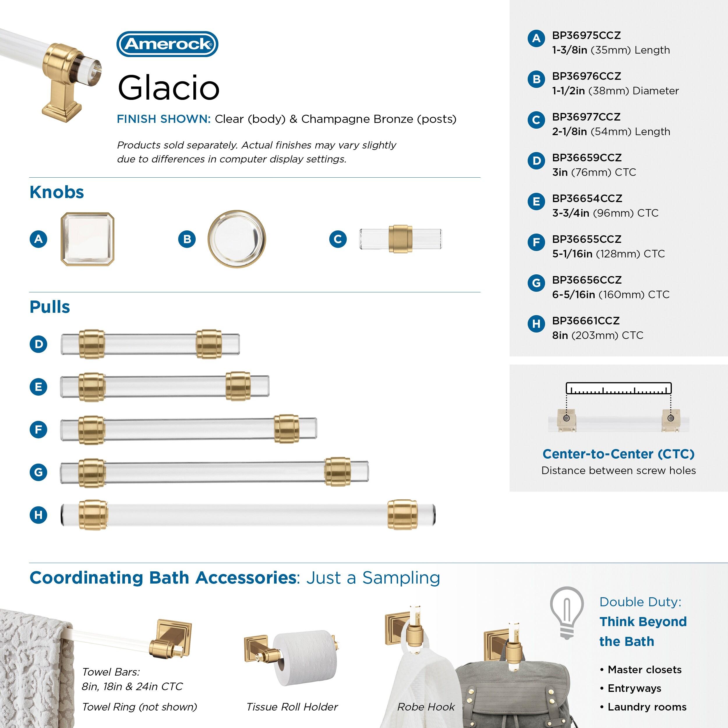 Glacio 6 5/16" Center to Center Bar Pull