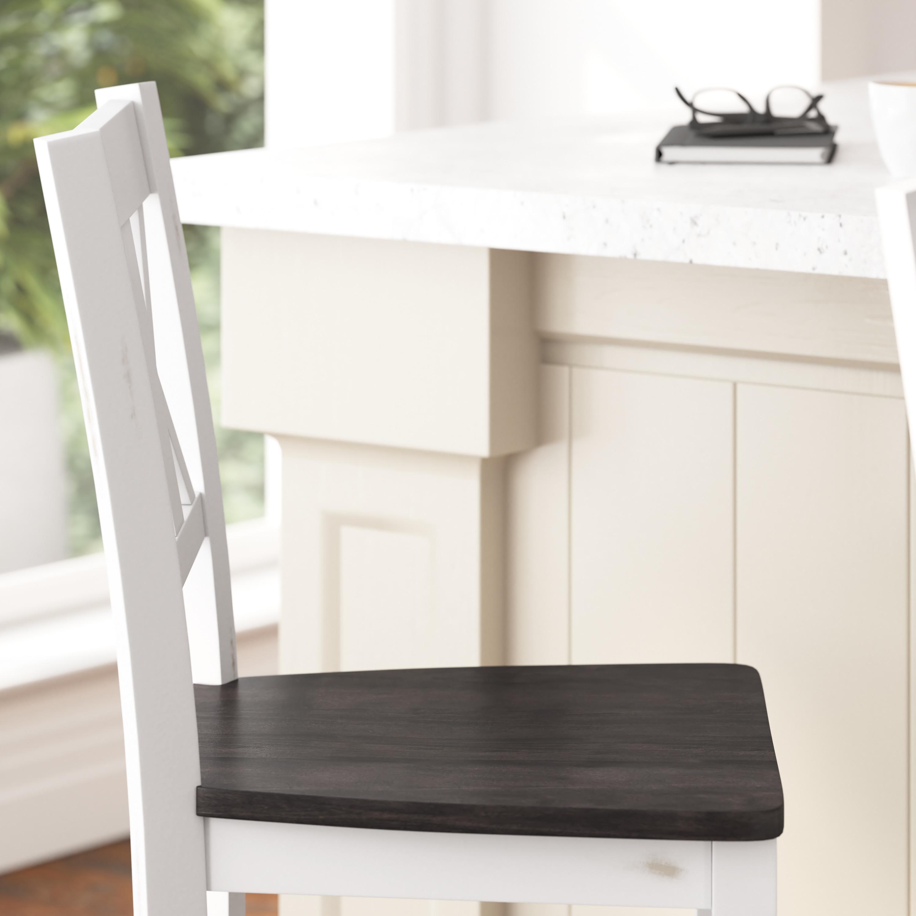 Bakersville Solid Wood Counter Stool (Set of 2)