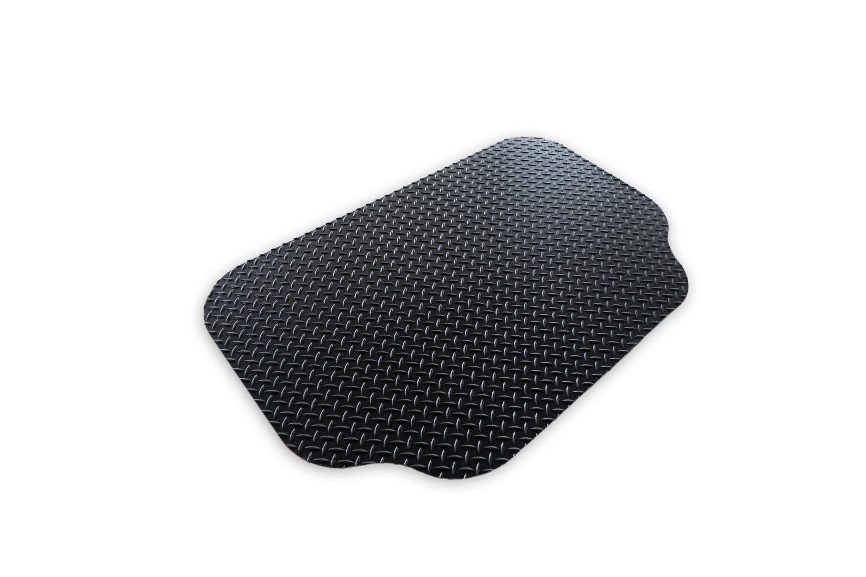 Black Diamond Plate Protective Grill Mat, 30" x 48"